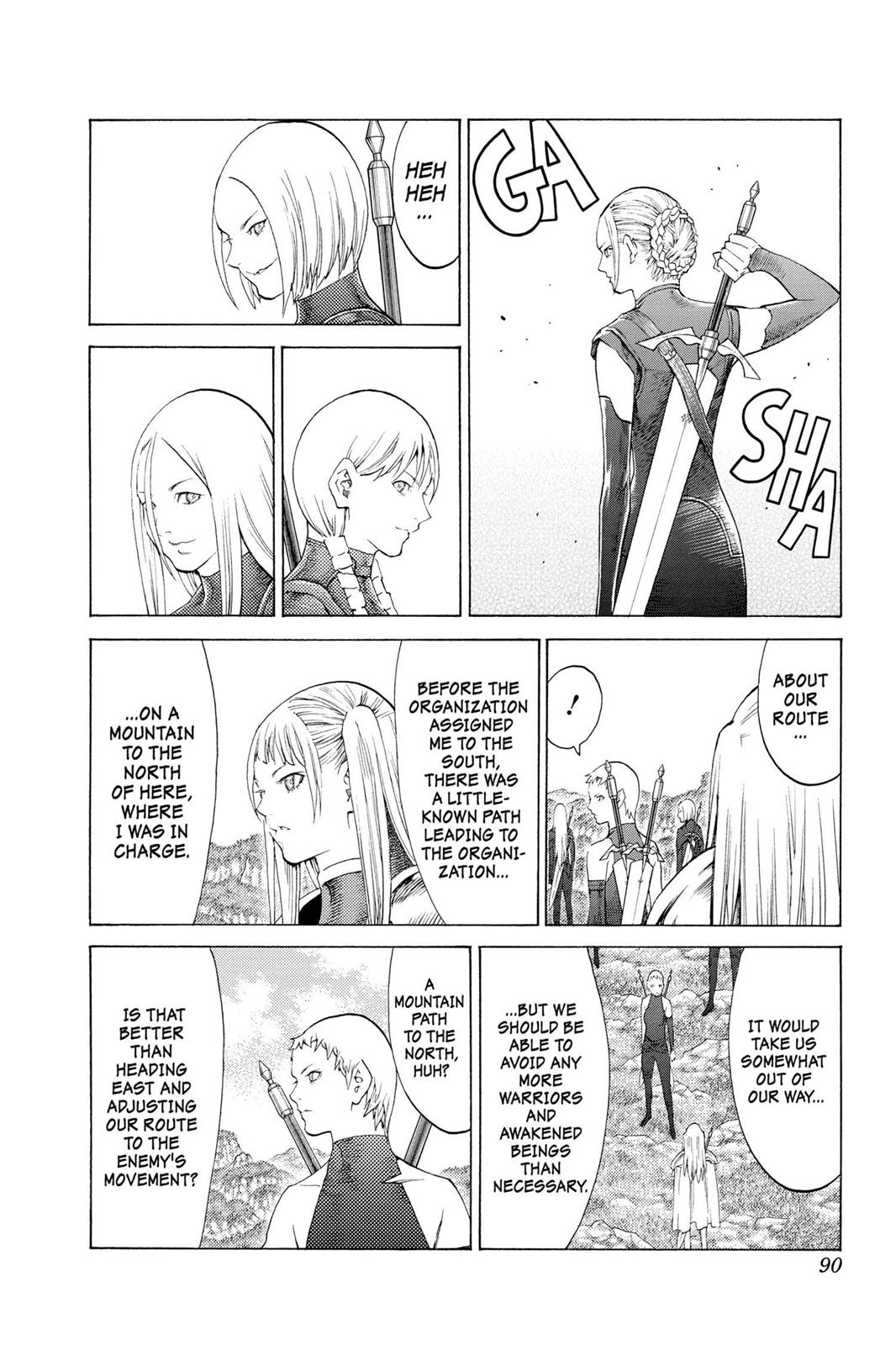 Claymore Chapter 110 - Page 21
