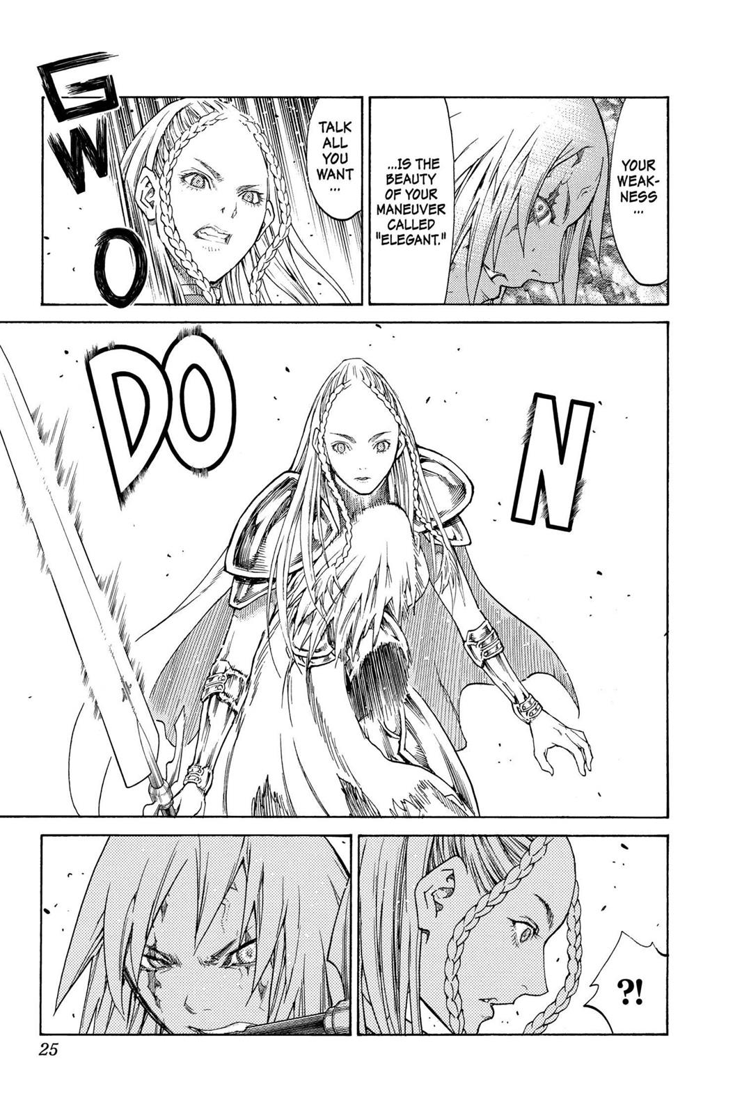 Claymore Chapter 120 - Page 24