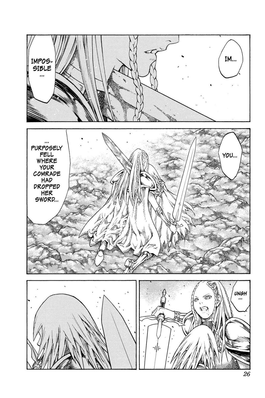 Claymore Chapter 120 - Page 25