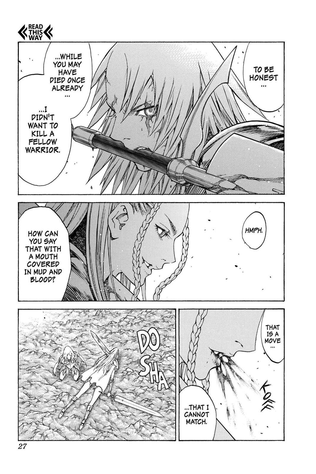 Claymore Chapter 120 - Page 26