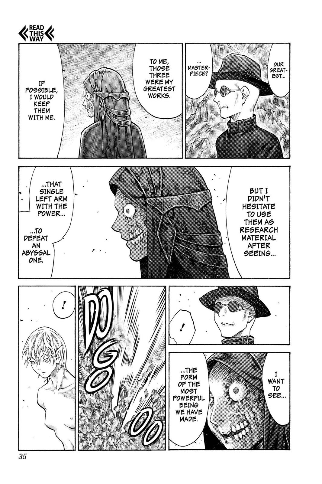 Claymore Chapter 120 - Page 34