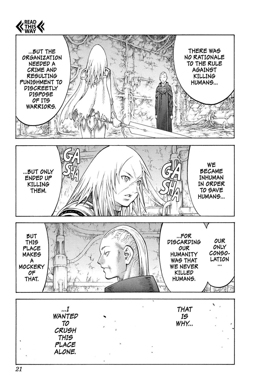 Claymore Chapter 126 - Page 19