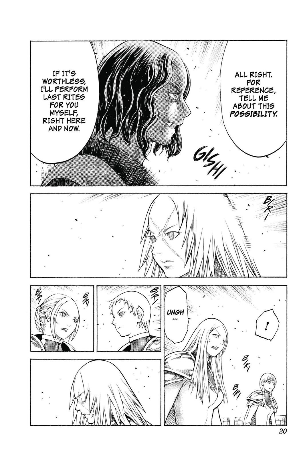 Claymore Chapter 132 - Page 20