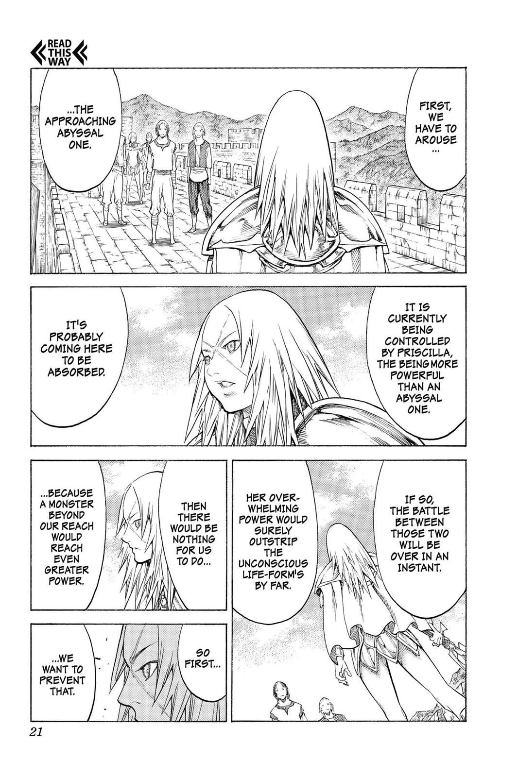Claymore Chapter 132 - Page 21