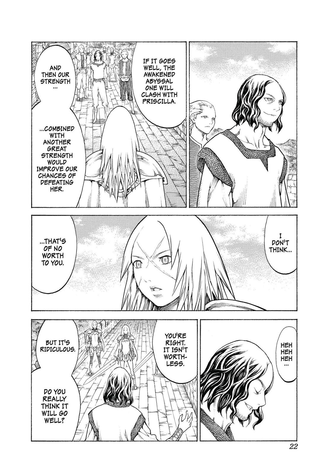 Claymore Chapter 132 - Page 22