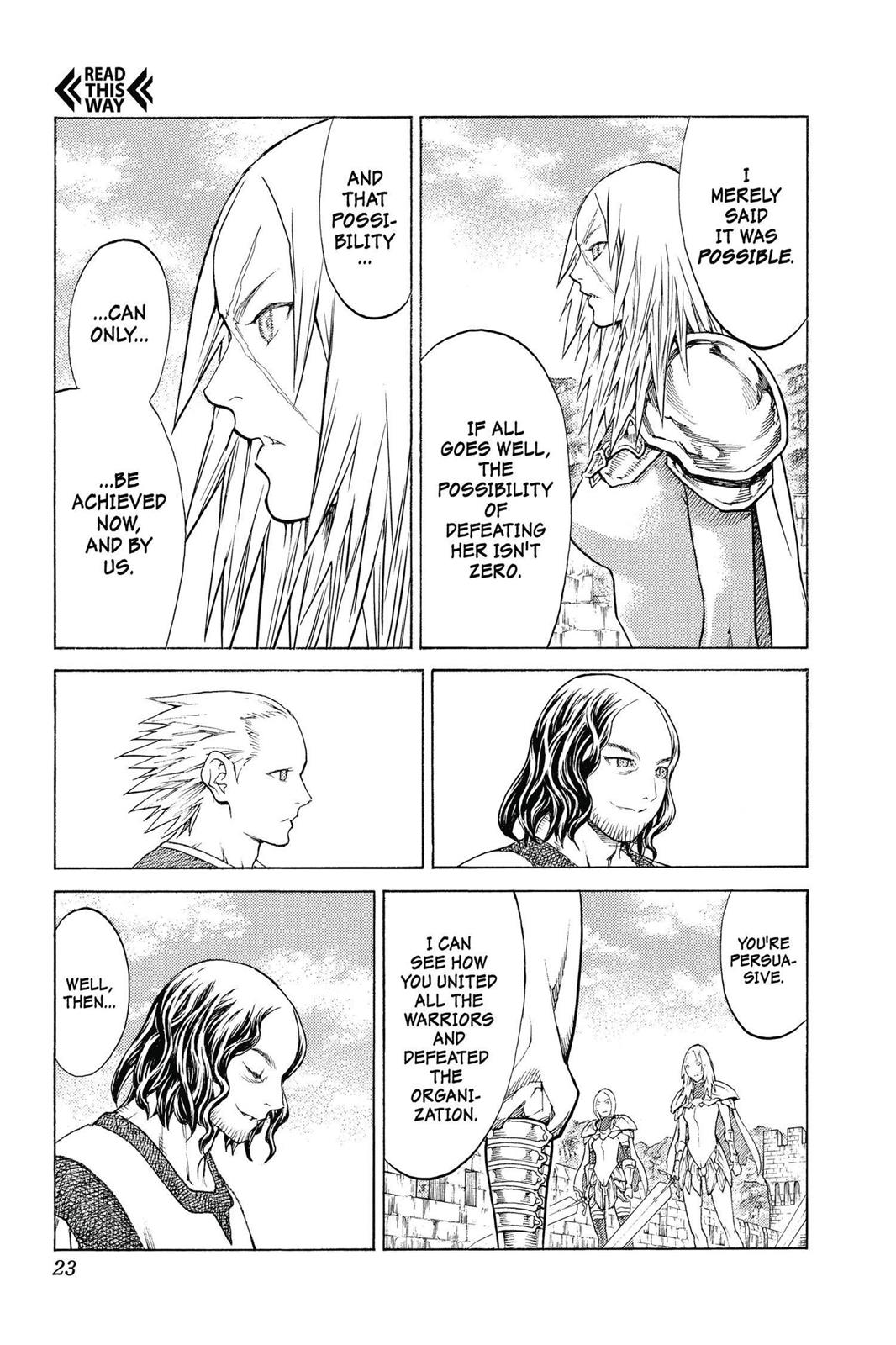 Claymore Chapter 132 - Page 23