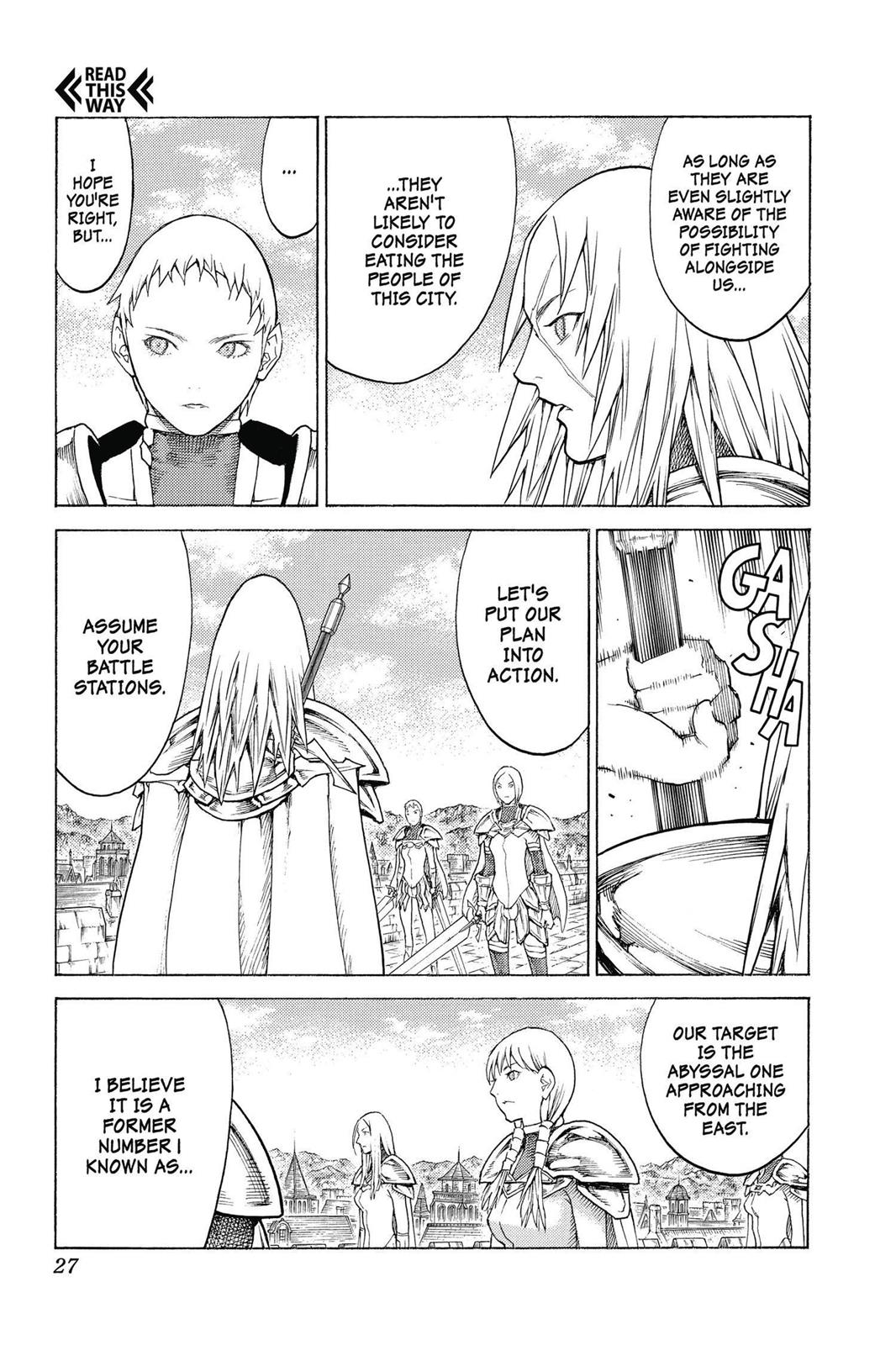 Claymore Chapter 132 - Page 27