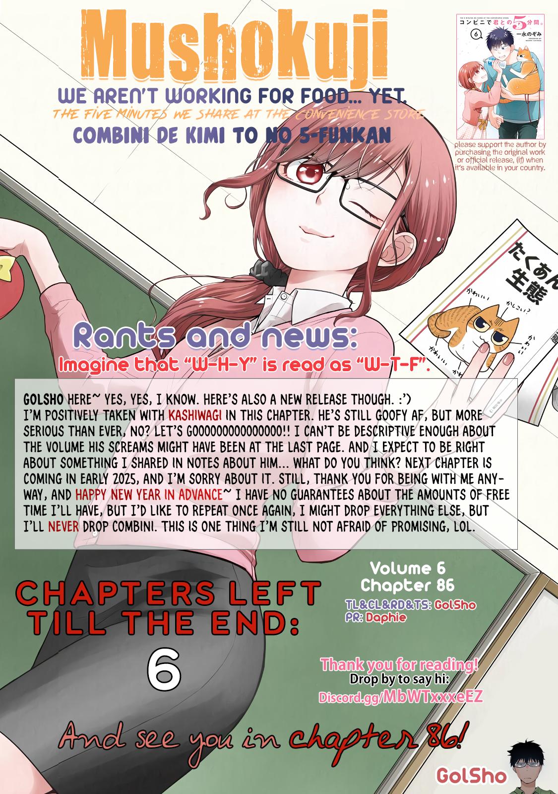 Combini de Kimi to no 5-funkan. Chapter 86 - Page 10