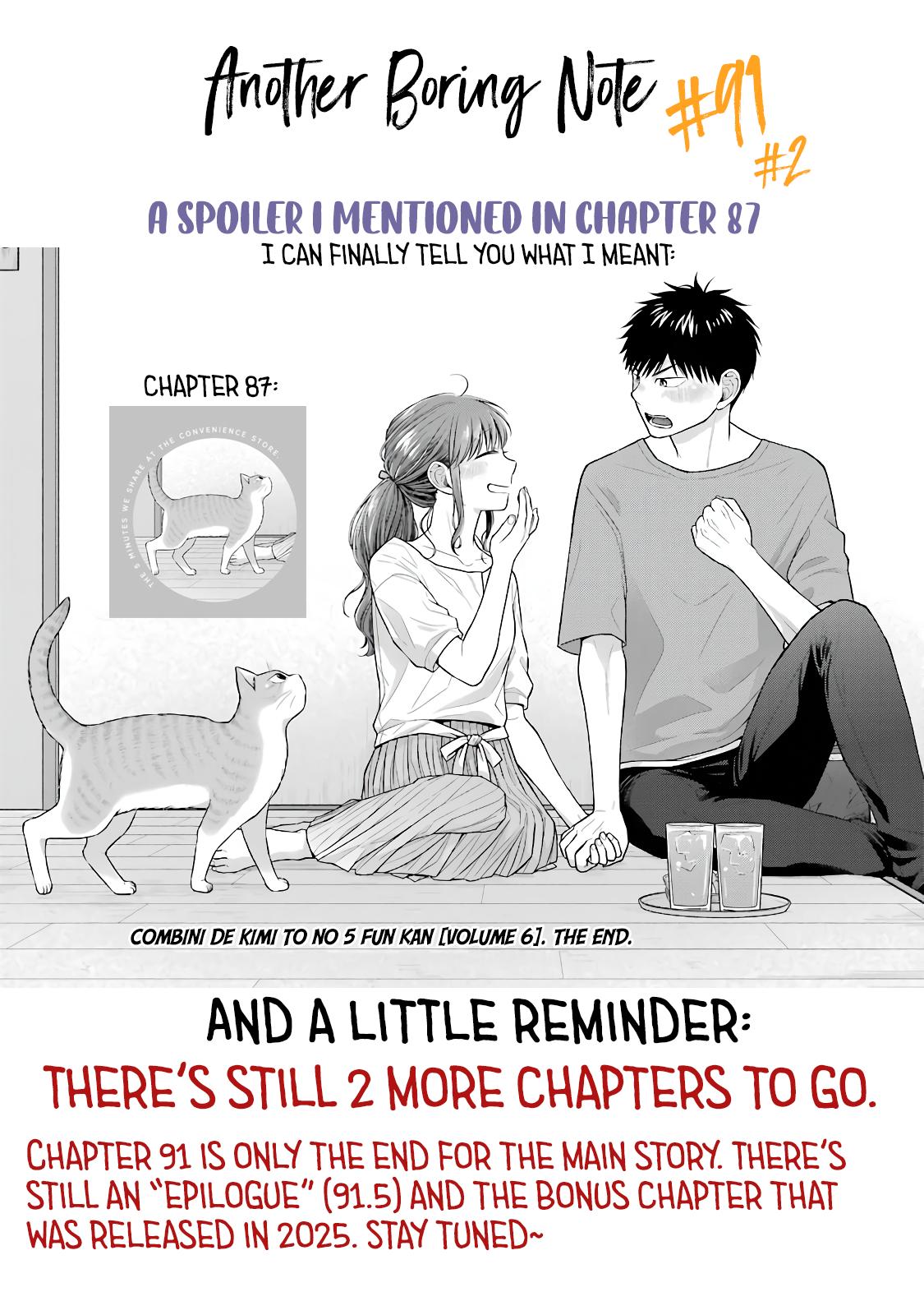 Combini de Kimi to no 5-funkan. Chapter 91 - Page 21