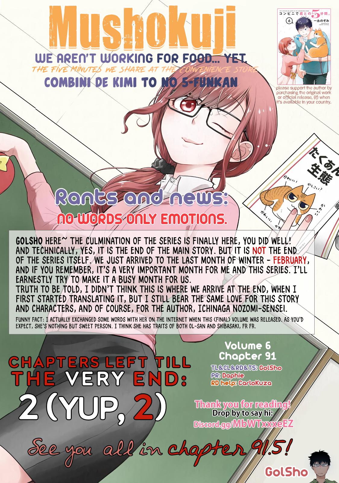 Combini de Kimi to no 5-funkan. Chapter 91 - Page 22