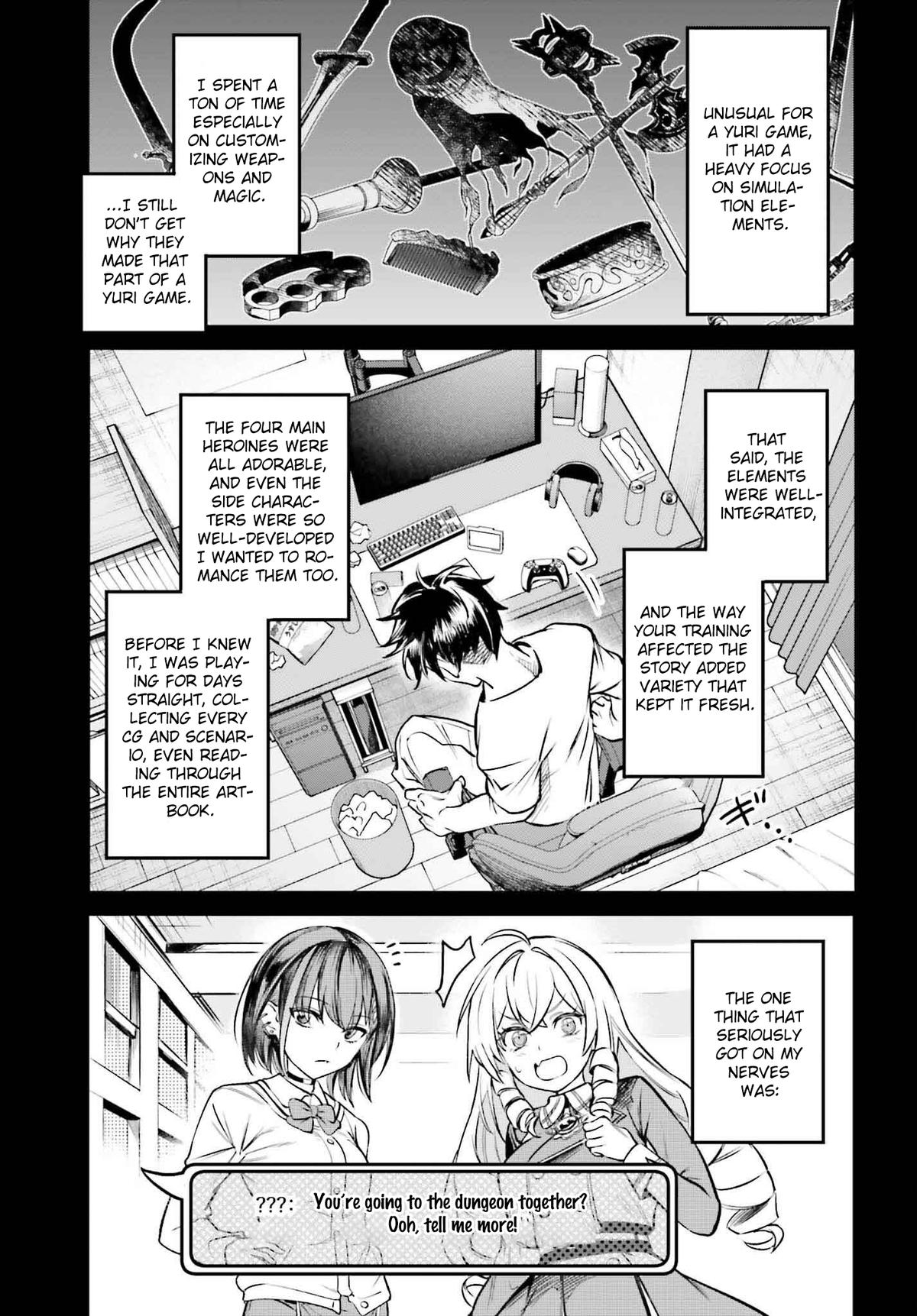 Danshi Kinsei Game Sekai de Ore ga Yaru Beki Yuiitsu no Koto Chapter 1 - Page 11