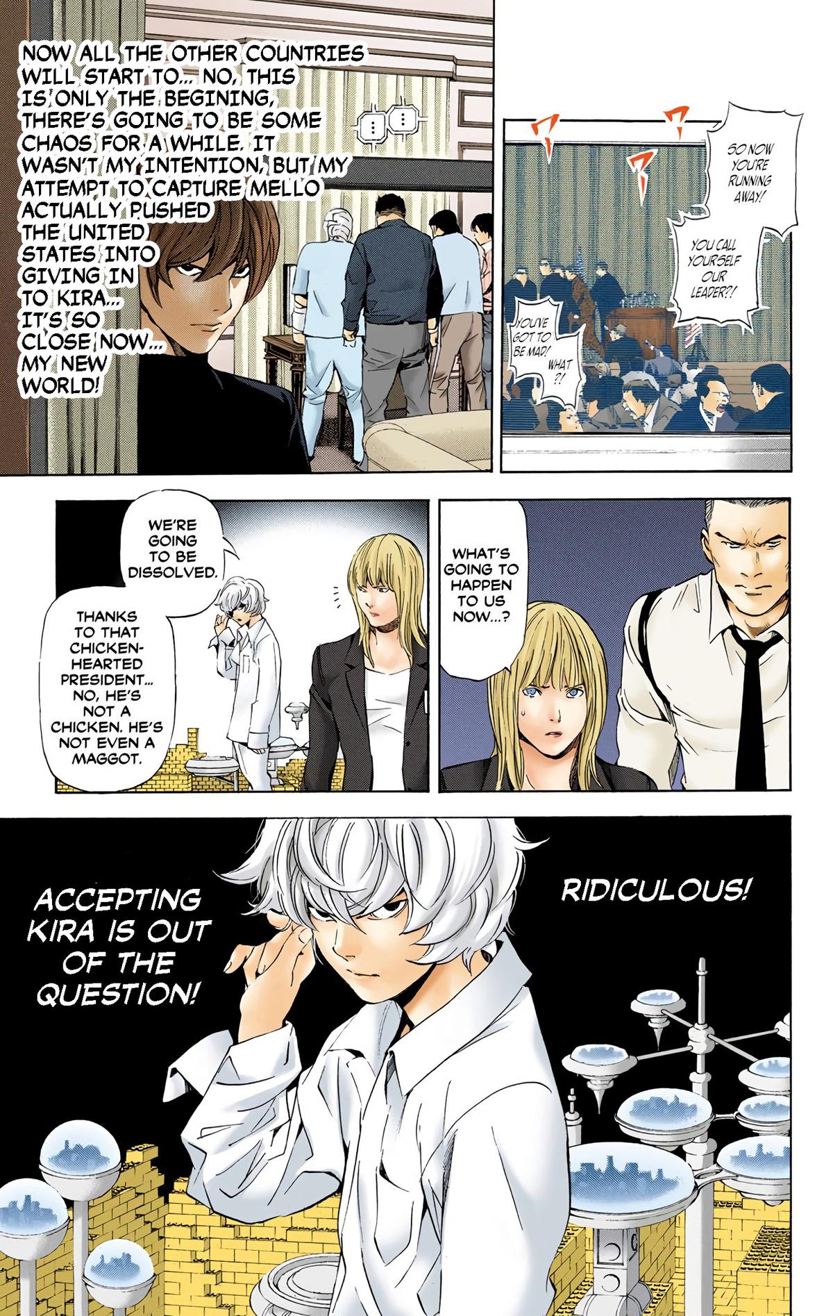 Death Note (Color) Chapter 75 - Page 15