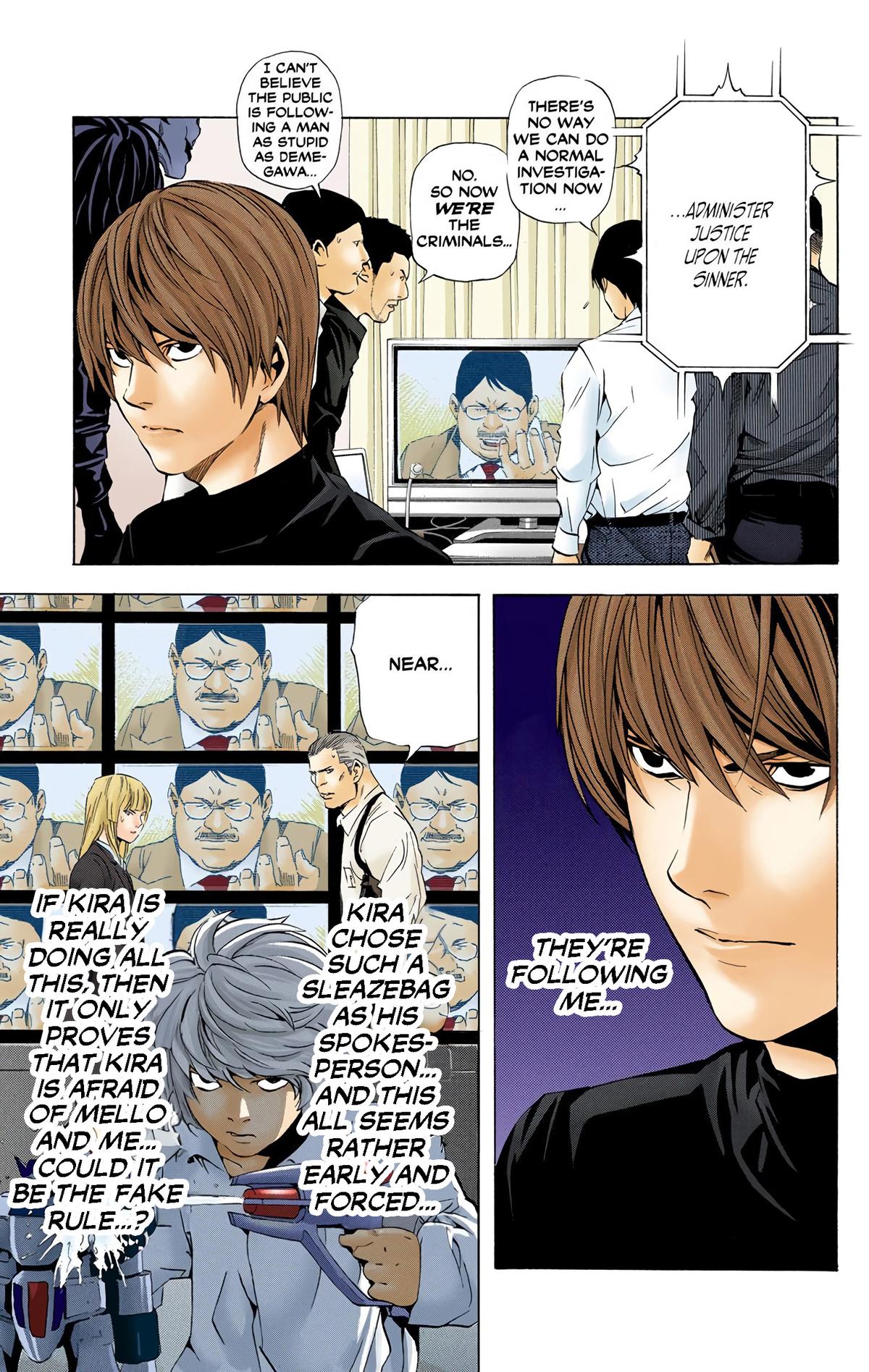 Death Note (Color) Chapter 77 - Page 19
