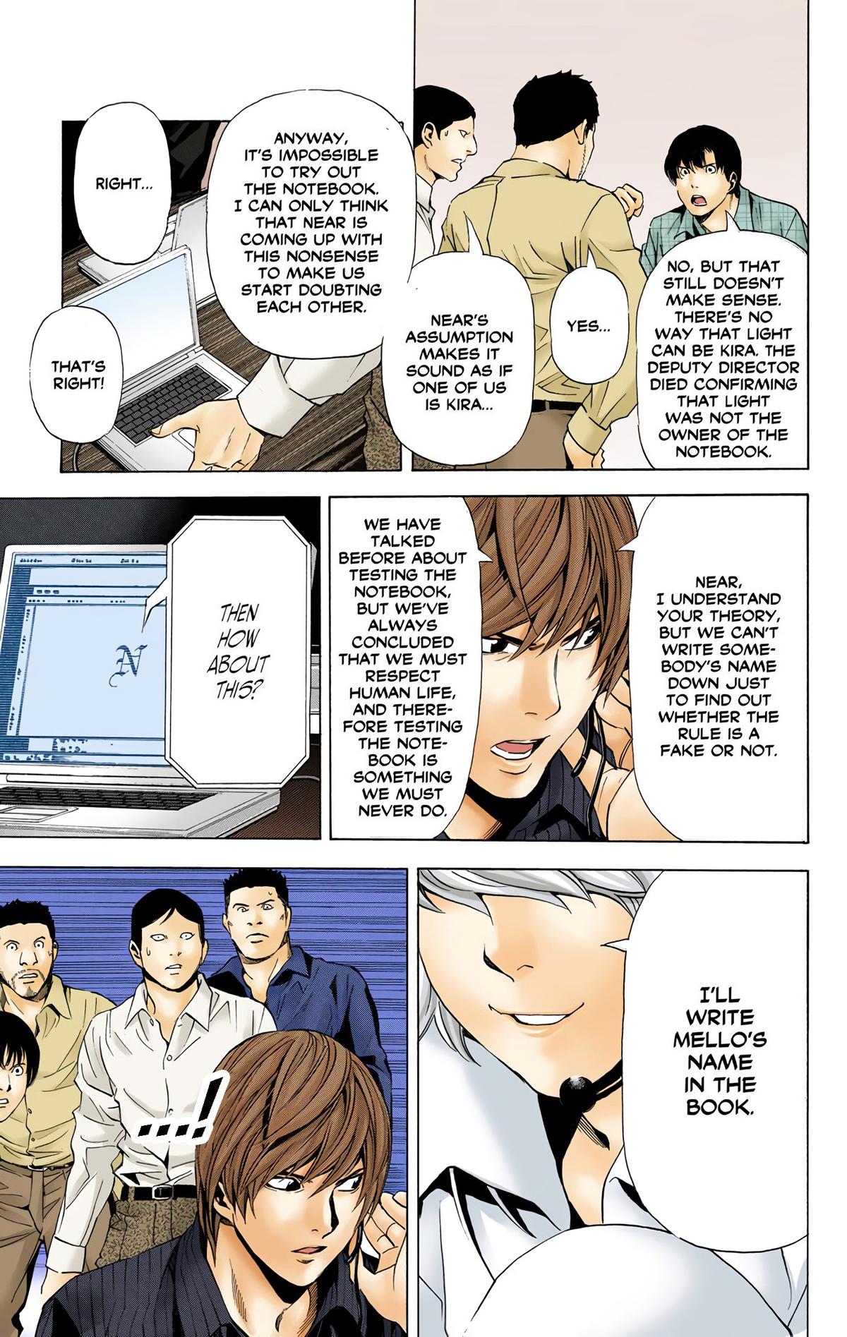Death Note (Color) Chapter 78 - Page 13