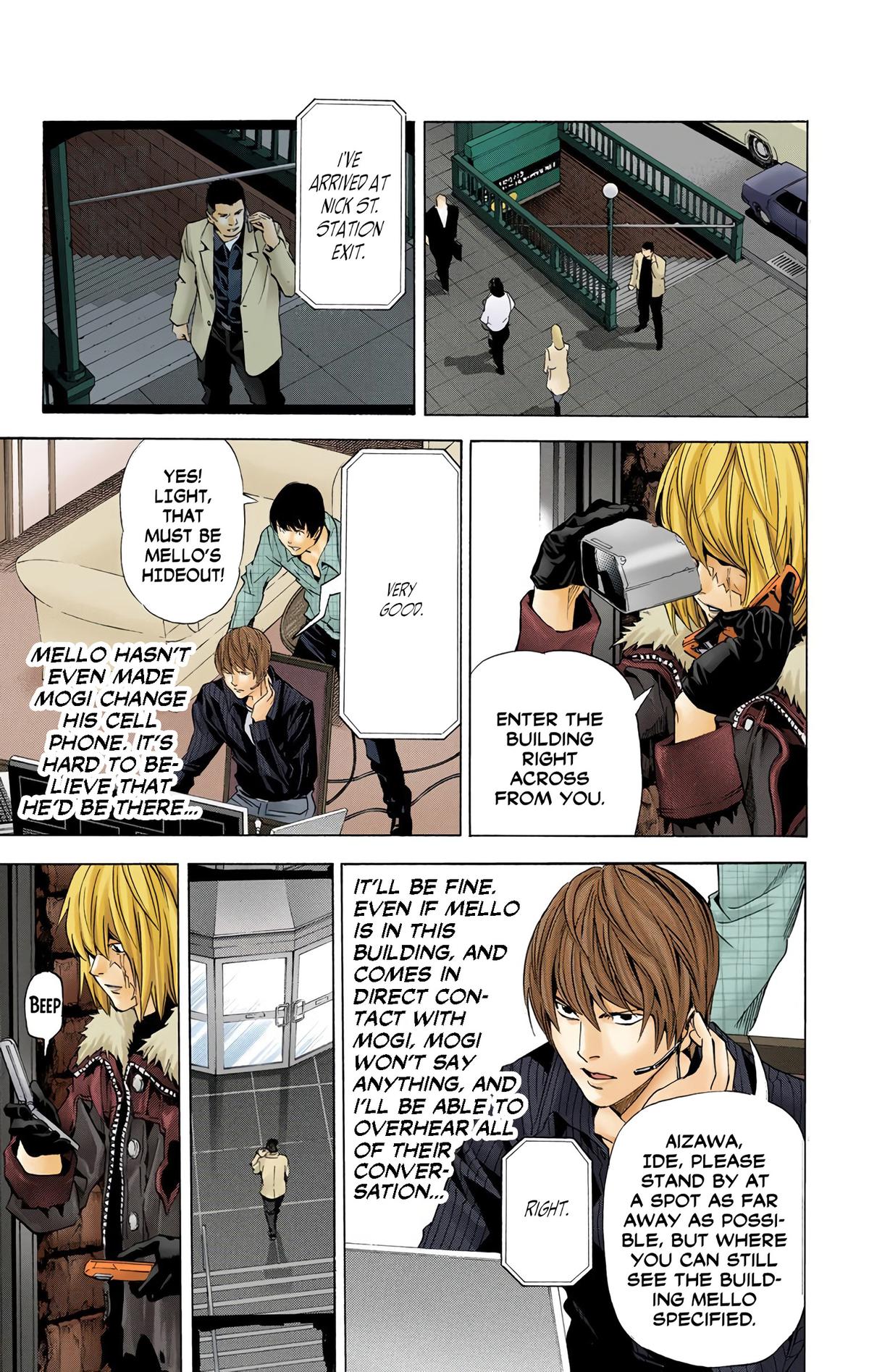 Death Note (Color) Chapter 79 - Page 7