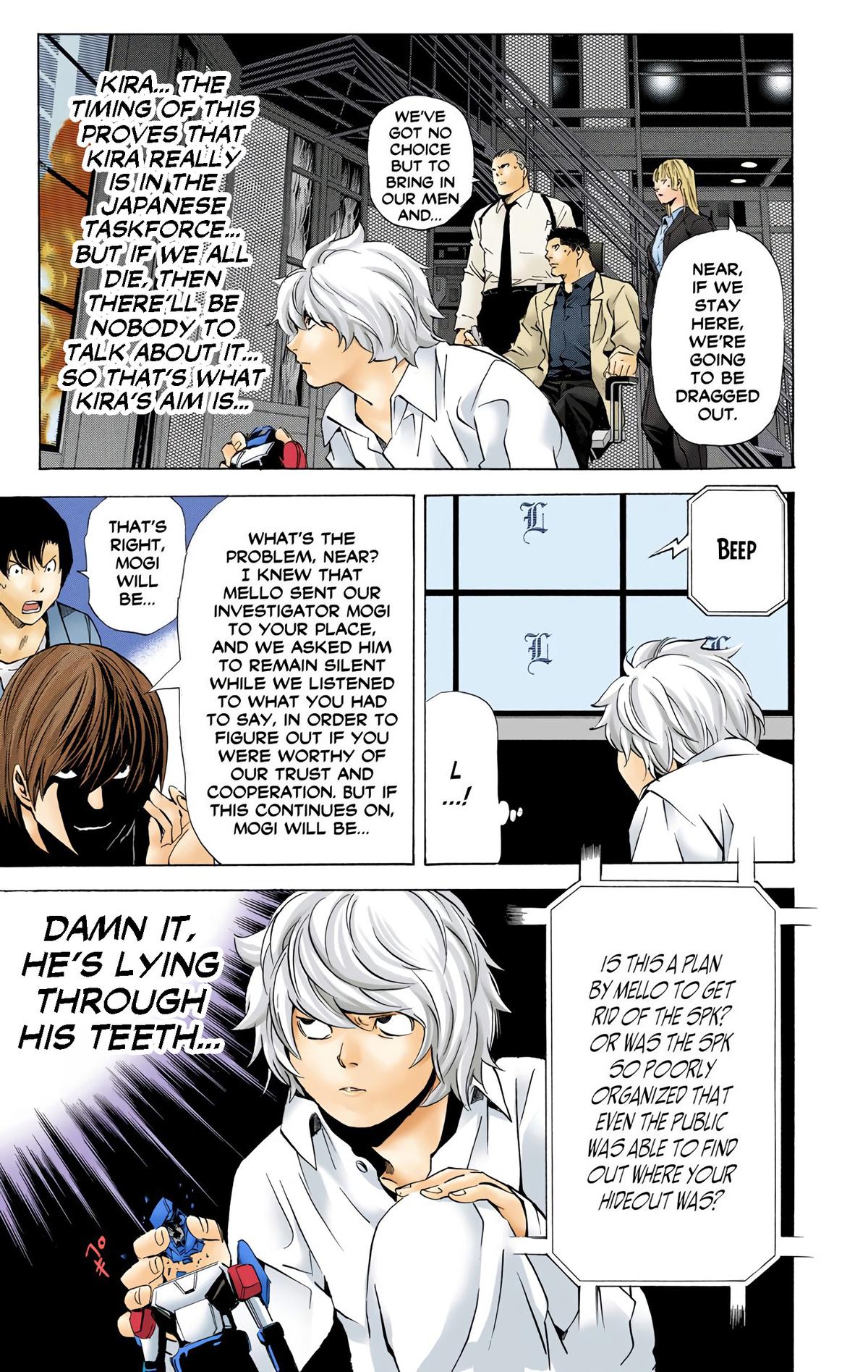 Death Note (Color) Chapter 79 - Page 19