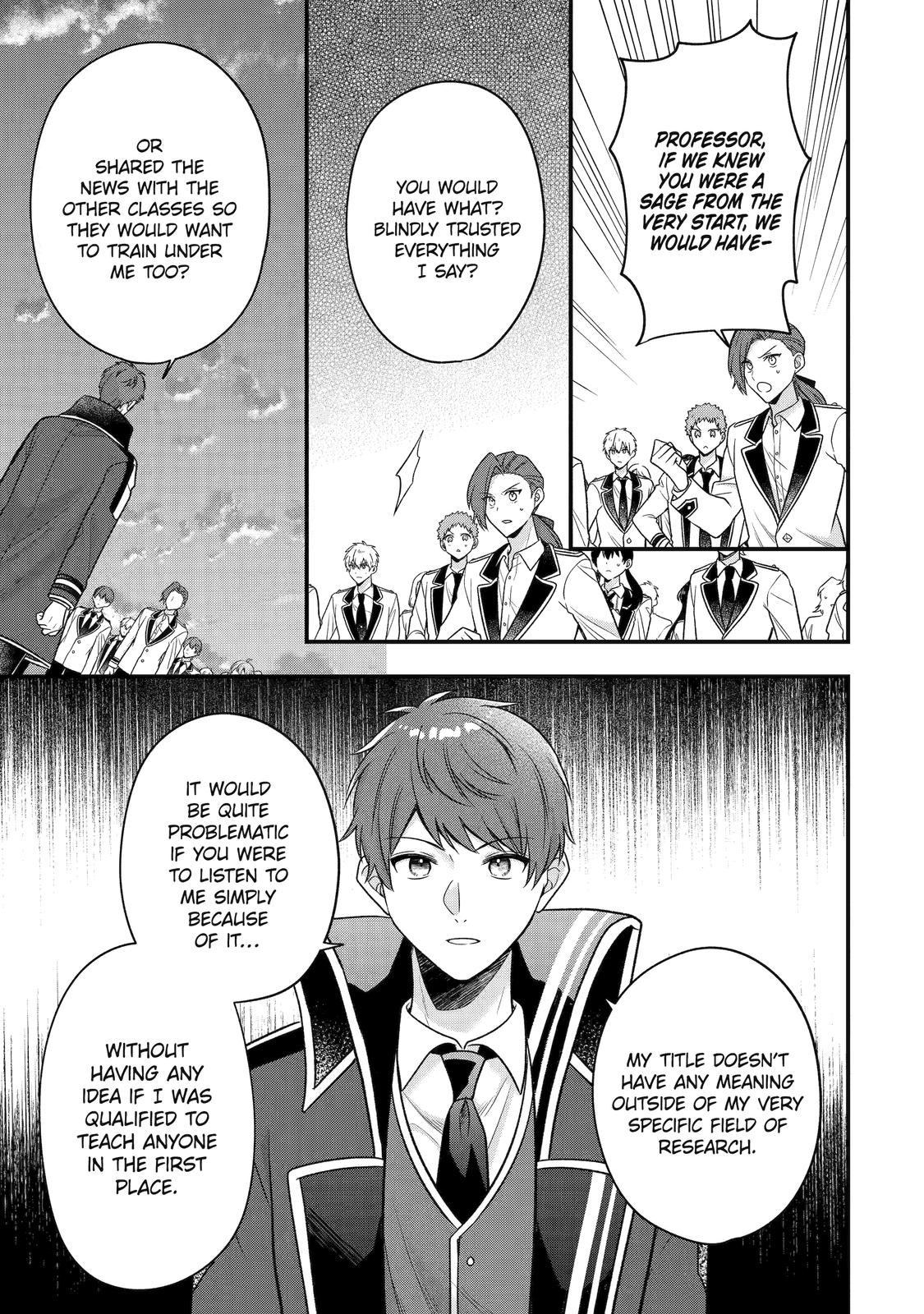 Demoted to a Teacher, the Strongest Sage Raises an Unbeatable - Chapter 37 - 17