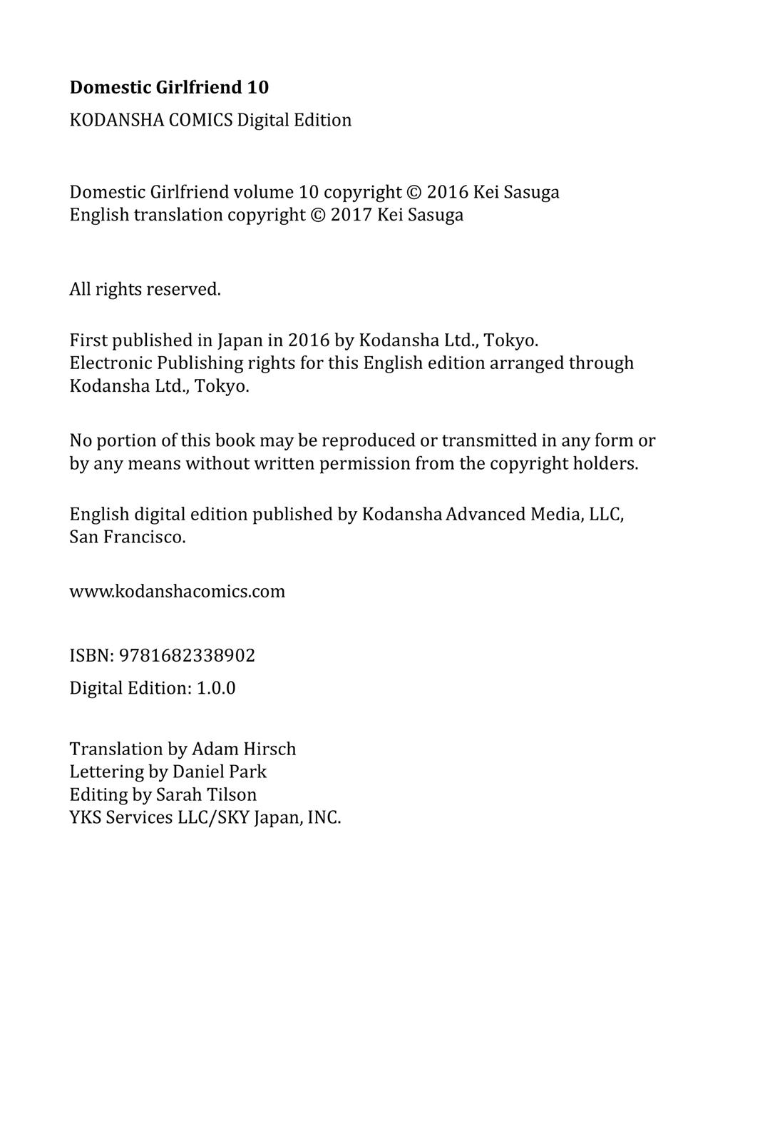 Domestic Girlfriend Chapter 94.5 - Page 16