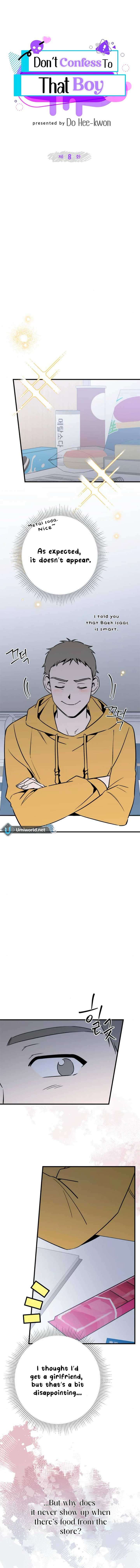 Don’t confess to that boy Chapter 8 - Page 5