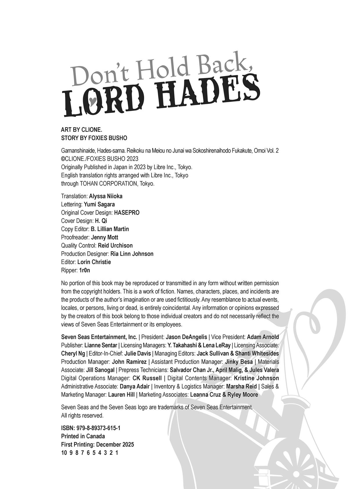 Don't Hold Back, Lord Hades Chapter 12.5 - Page 12