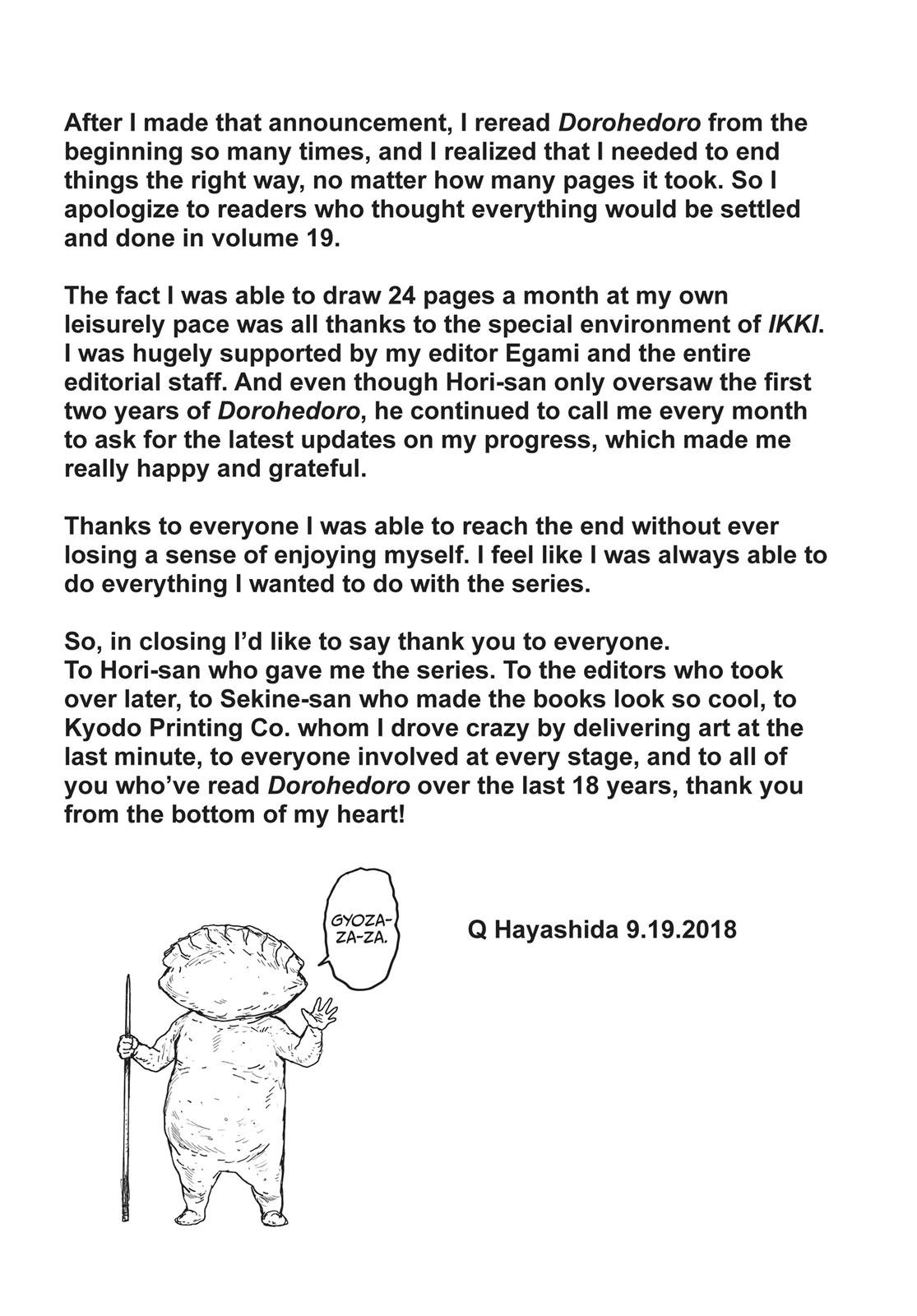 Dorohedoro Chapter 167 - Page 36