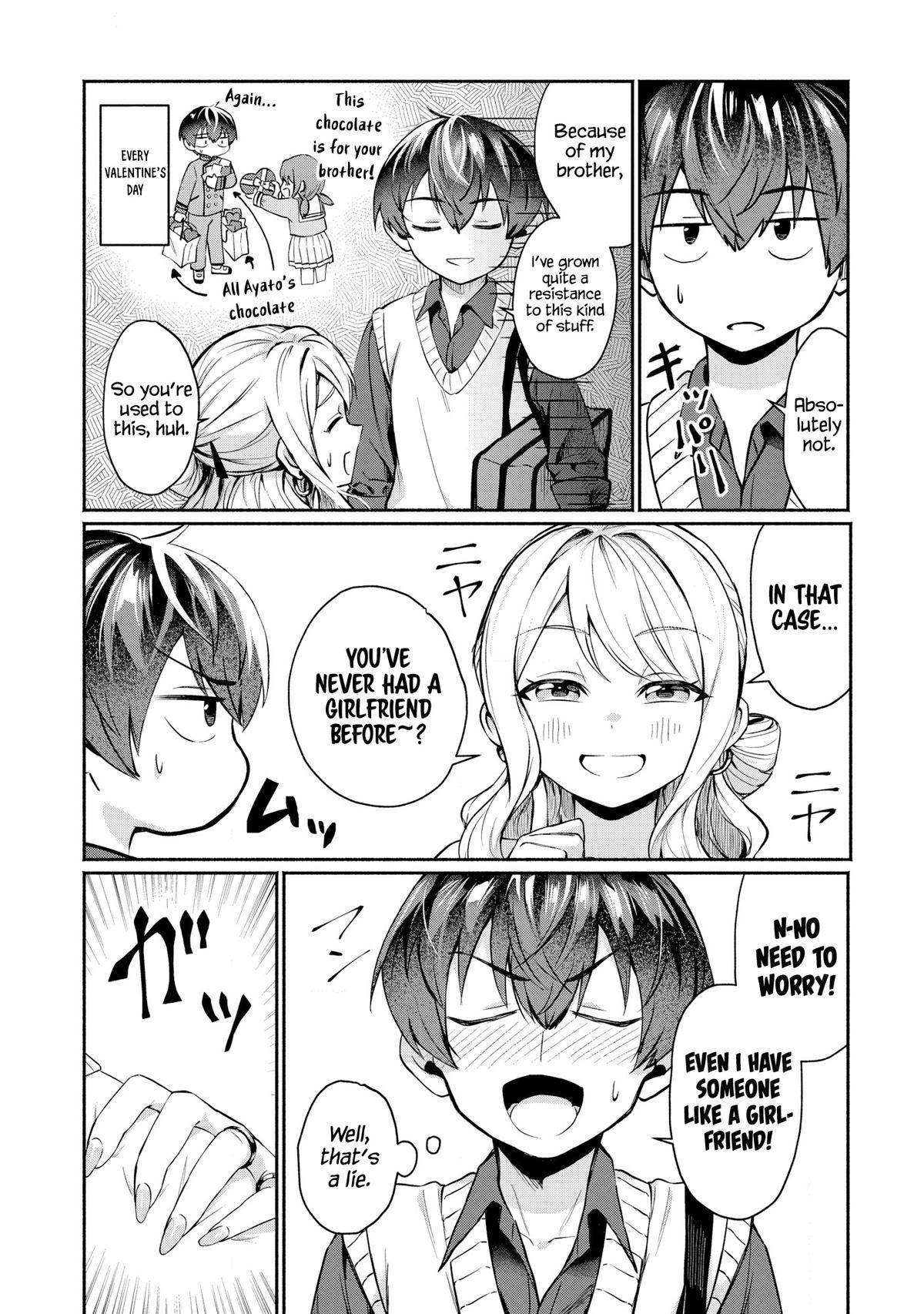 Douyara Ore wa Imadoki Gal na Toshiue Osananajimi kara Gekiomo Kanjou wo Mukerareteiru Rashii Chapter 1 - Page 25