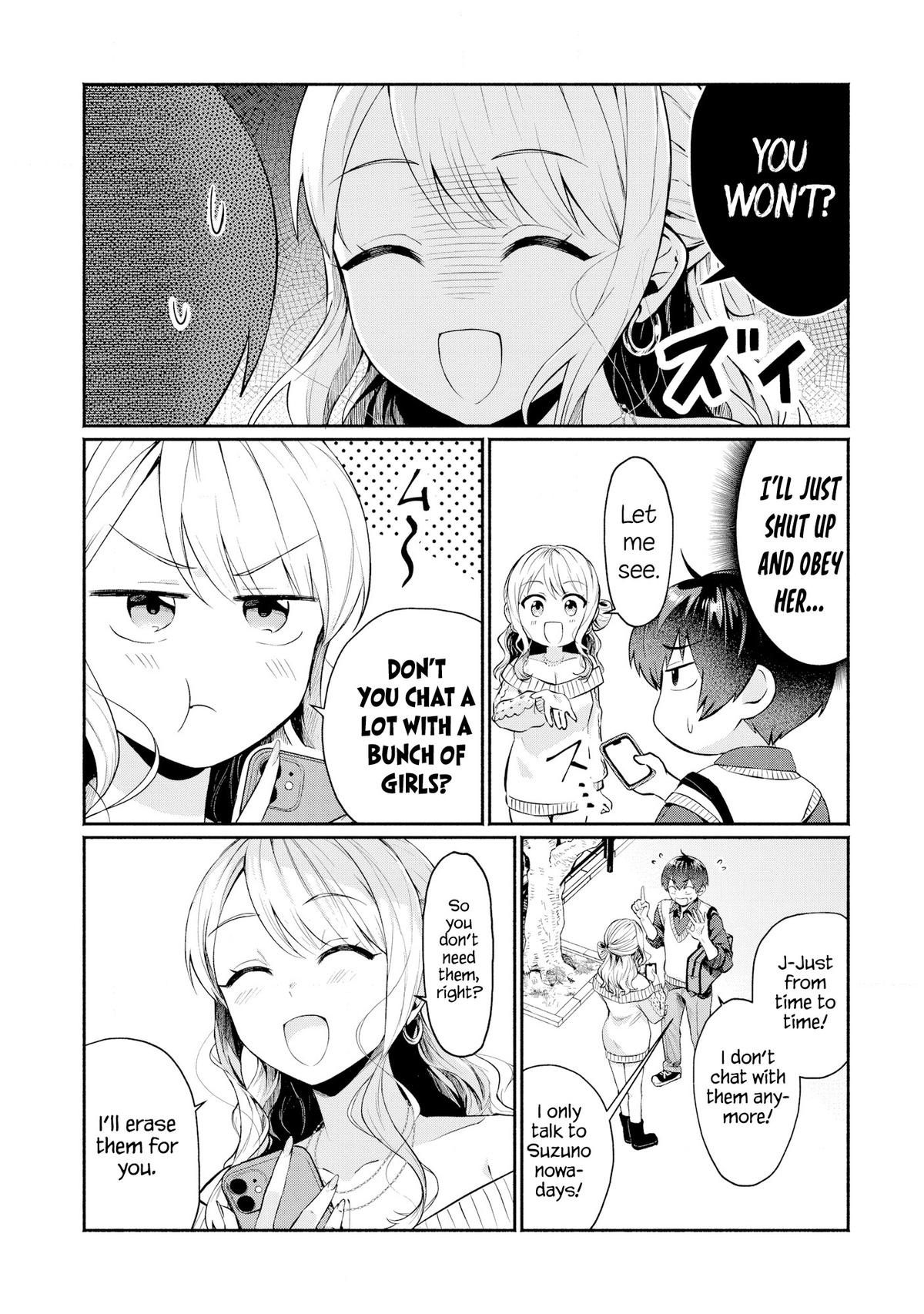 Douyara Ore wa Imadoki Gal na Toshiue Osananajimi kara Gekiomo Kanjou wo Mukerareteiru Rashii Chapter 2 - Page 4