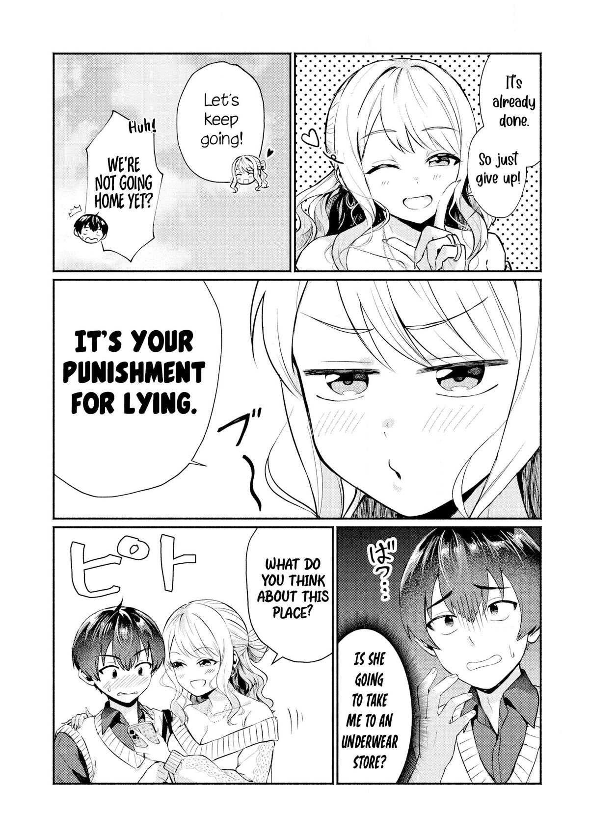 Douyara Ore wa Imadoki Gal na Toshiue Osananajimi kara Gekiomo Kanjou wo Mukerareteiru Rashii Chapter 2 - Page 6