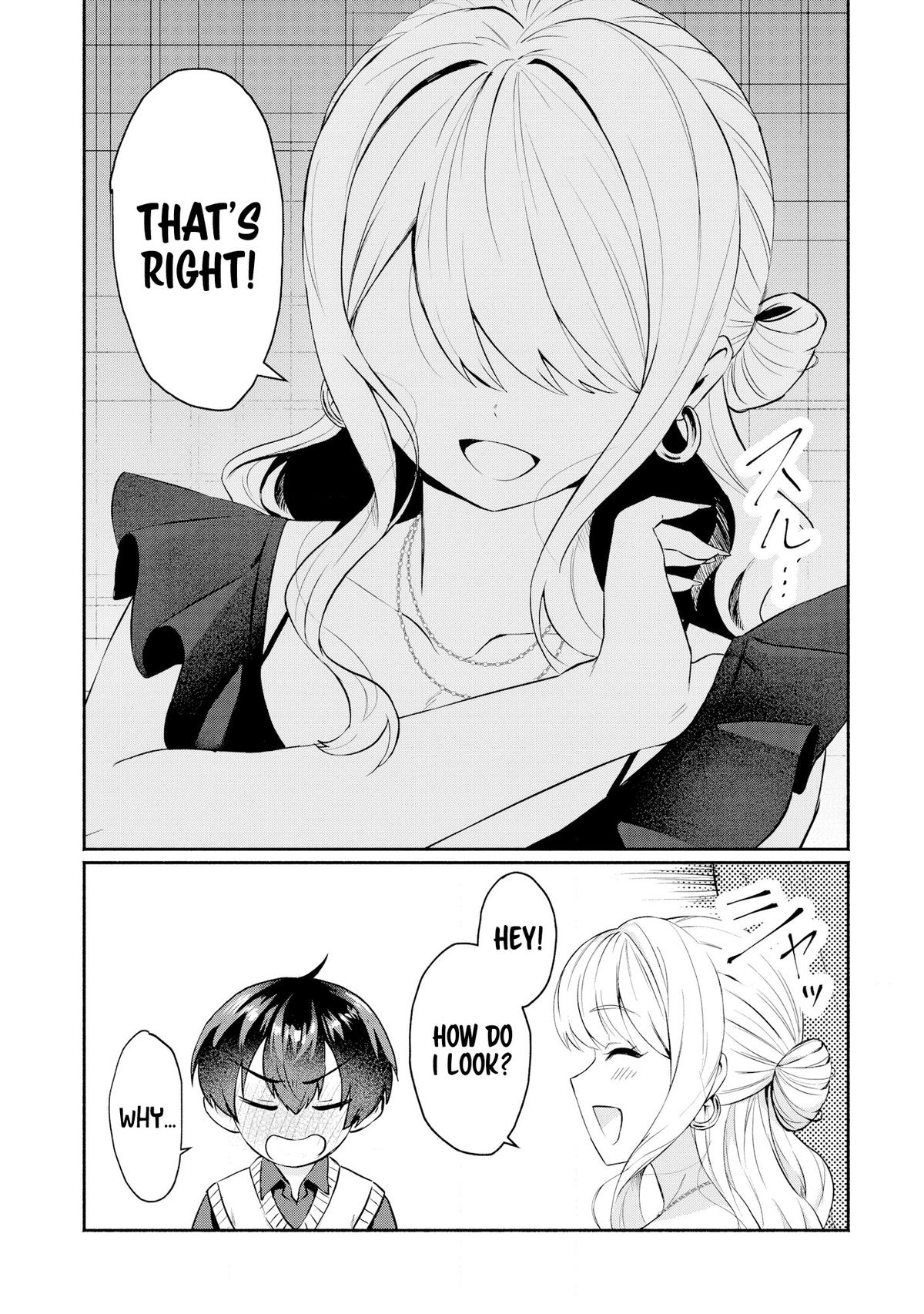 Douyara Ore wa Imadoki Gal na Toshiue Osananajimi kara Gekiomo Kanjou wo Mukerareteiru Rashii Chapter 2 - Page 8