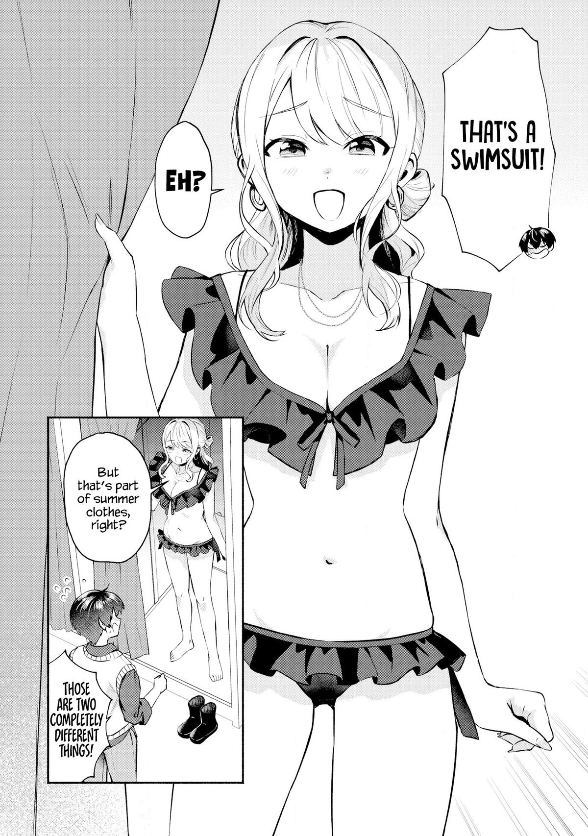 Douyara Ore wa Imadoki Gal na Toshiue Osananajimi kara Gekiomo Kanjou wo Mukerareteiru Rashii Chapter 2 - Page 9
