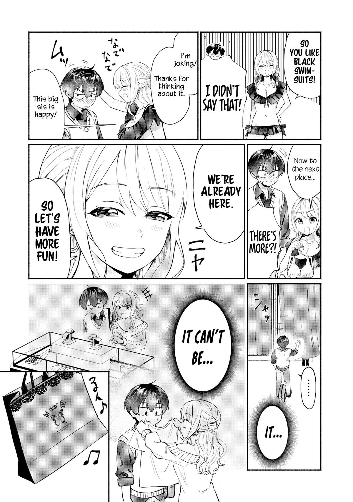 Douyara Ore wa Imadoki Gal na Toshiue Osananajimi kara Gekiomo Kanjou wo Mukerareteiru Rashii Chapter 2 - Page 11