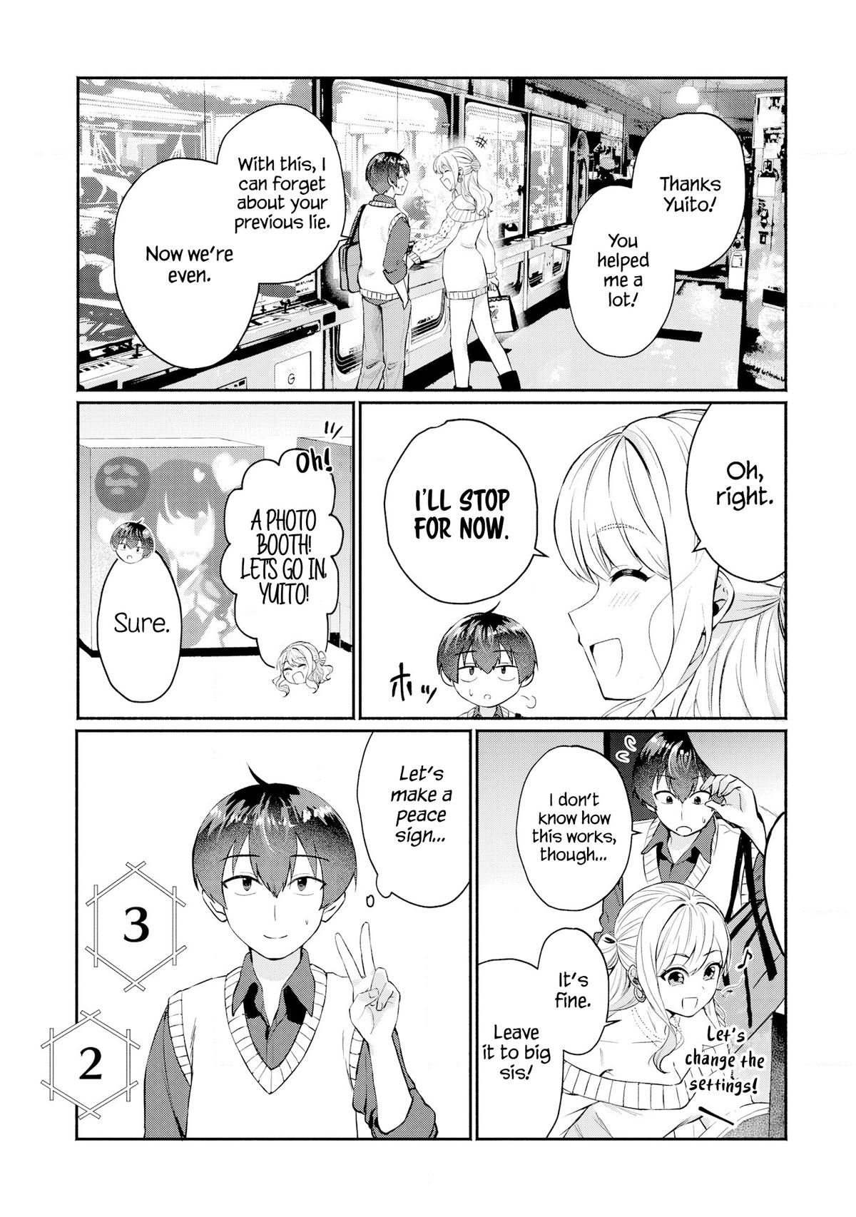 Douyara Ore wa Imadoki Gal na Toshiue Osananajimi kara Gekiomo Kanjou wo Mukerareteiru Rashii Chapter 2 - Page 12