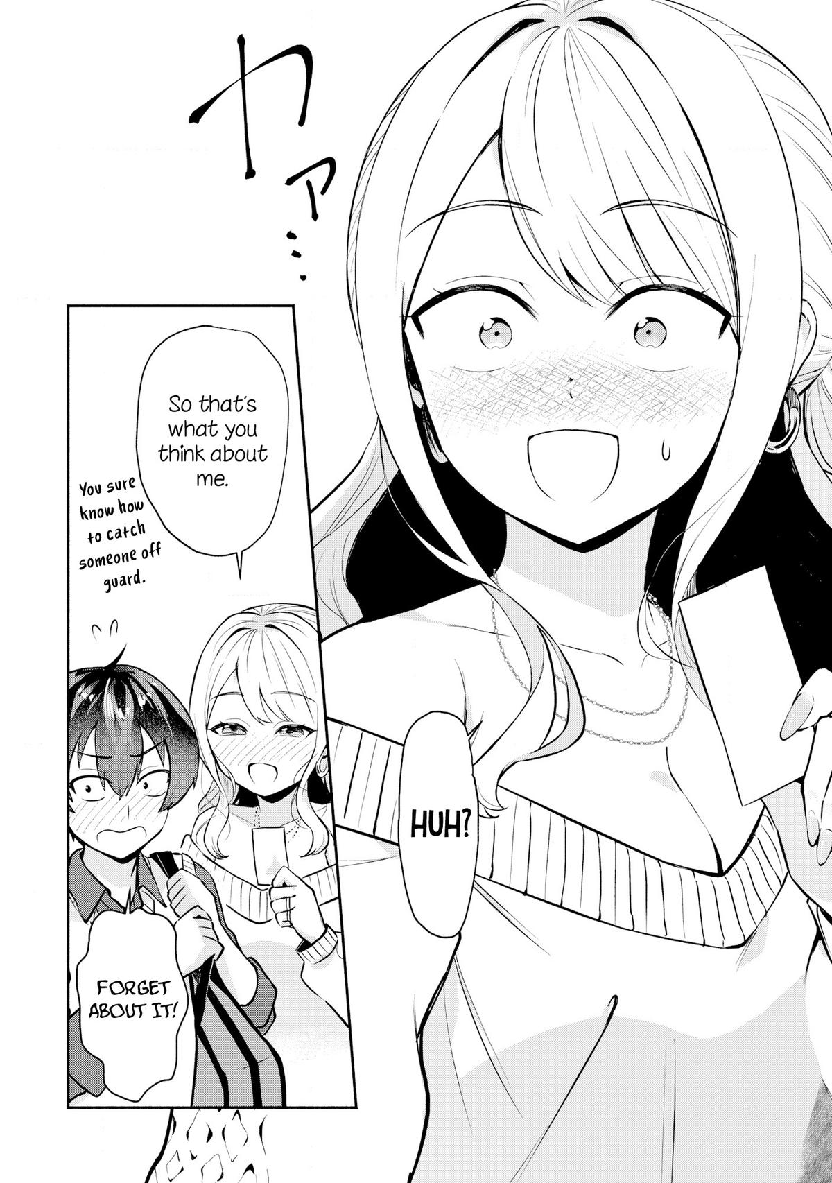 Douyara Ore wa Imadoki Gal na Toshiue Osananajimi kara Gekiomo Kanjou wo Mukerareteiru Rashii Chapter 2 - Page 15