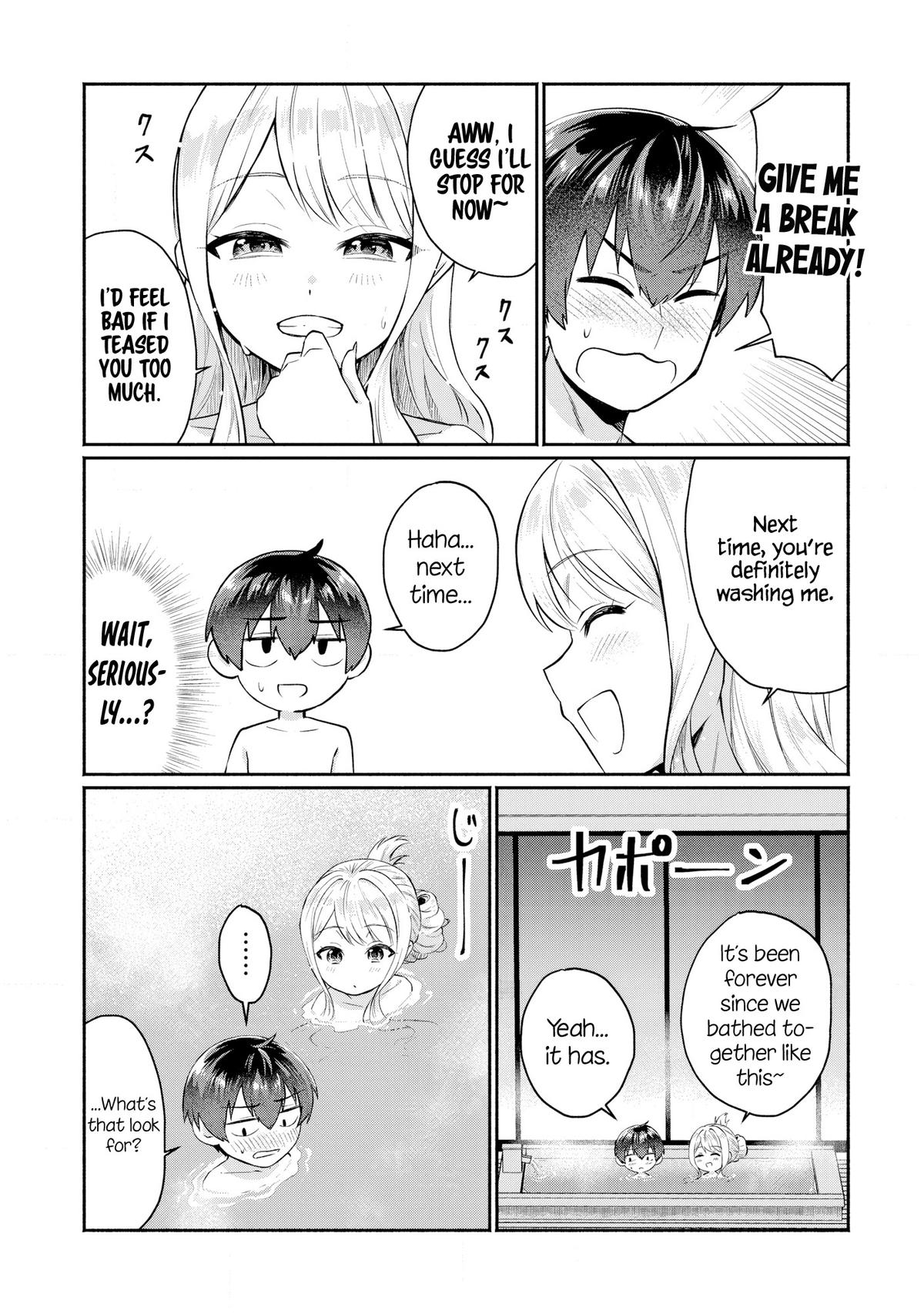 Douyara Ore wa Imadoki Gal na Toshiue Osananajimi kara Gekiomo Kanjou wo Mukerareteiru Rashii Chapter 4 - Page 5