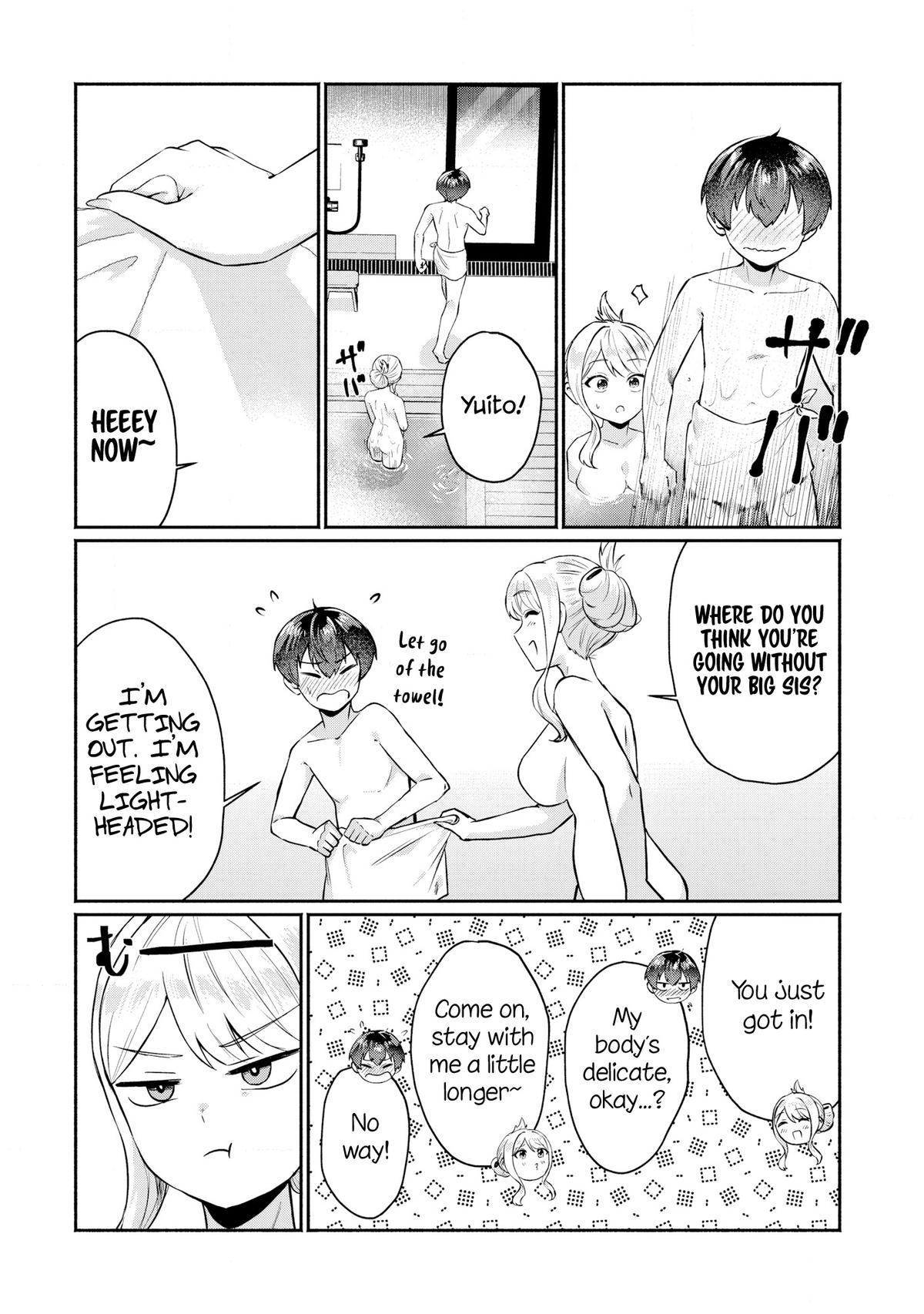 Douyara Ore wa Imadoki Gal na Toshiue Osananajimi kara Gekiomo Kanjou wo Mukerareteiru Rashii Chapter 4 - Page 8