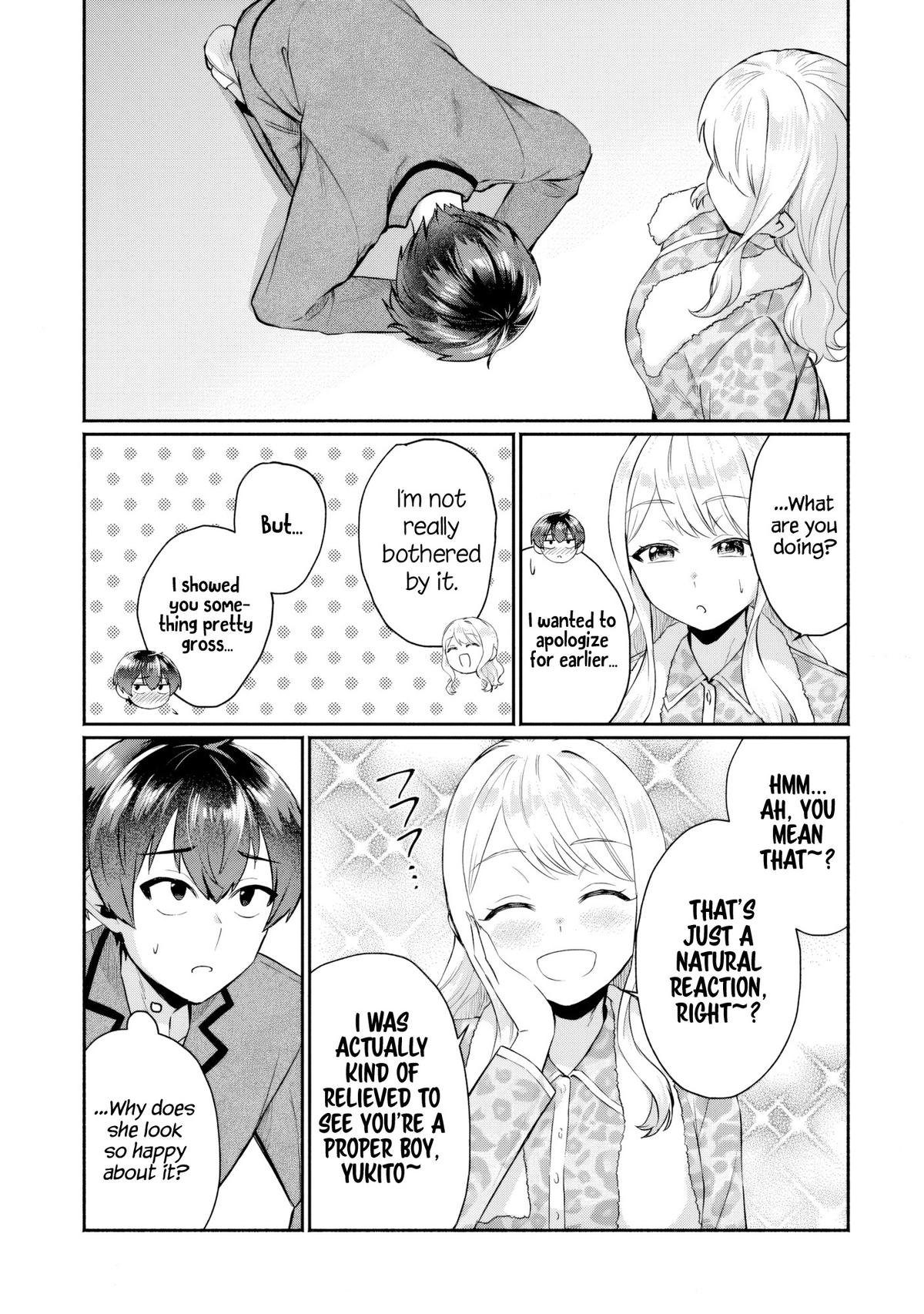 Douyara Ore wa Imadoki Gal na Toshiue Osananajimi kara Gekiomo Kanjou wo Mukerareteiru Rashii Chapter 4 - Page 13