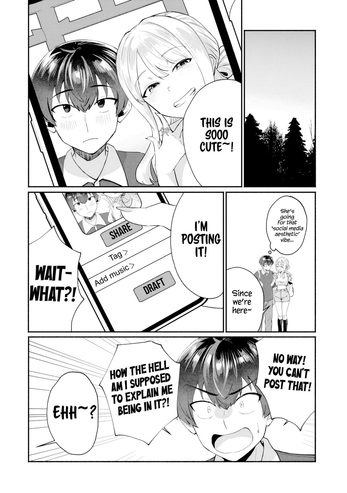 Douyara Ore wa Imadoki Gal na Toshiue Osananajimi kara Gekiomo Kanjou wo Mukerareteiru Rashii Chapter 5 - Page 10
