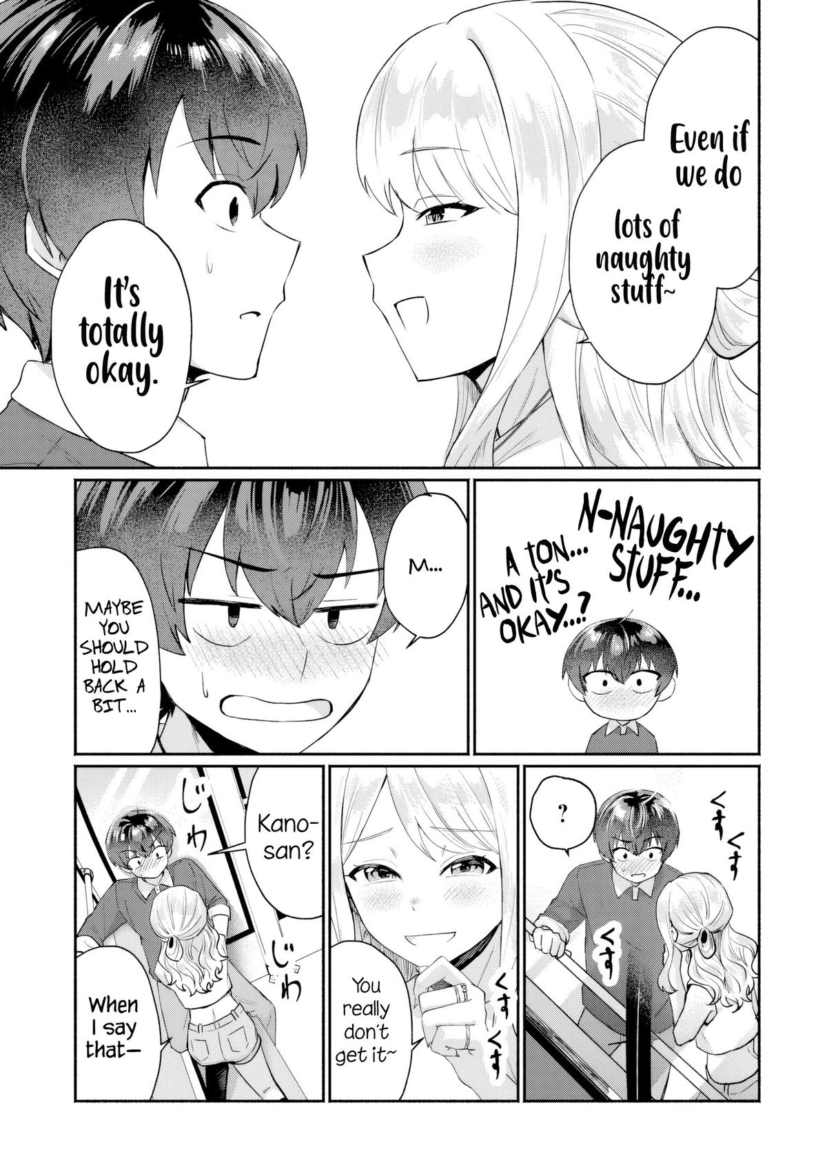 Douyara Ore wa Imadoki Gal na Toshiue Osananajimi kara Gekiomo Kanjou wo Mukerareteiru Rashii Chapter 5 - Page 13