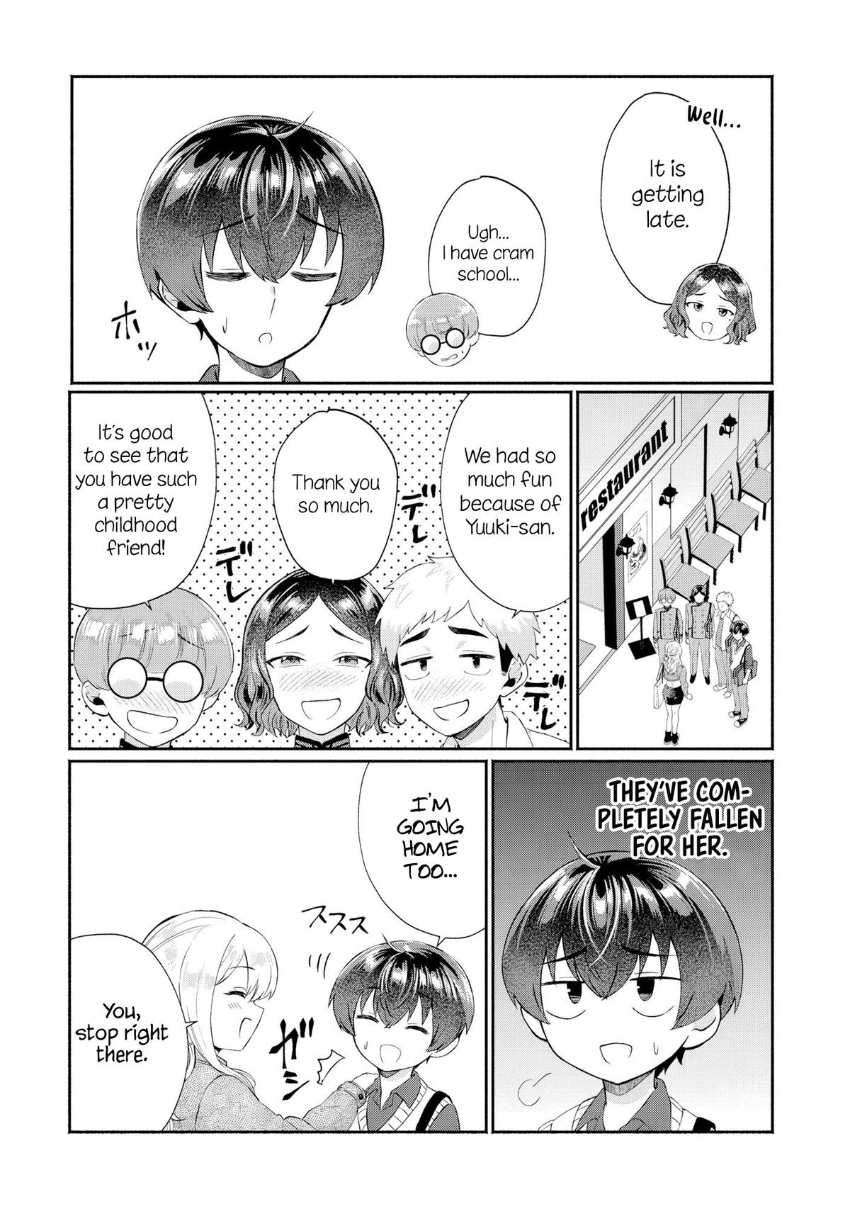 Douyara Ore wa Imadoki Gal na Toshiue Osananajimi kara Gekiomo Kanjou wo Mukerareteiru Rashii Chapter 7 - Page 8