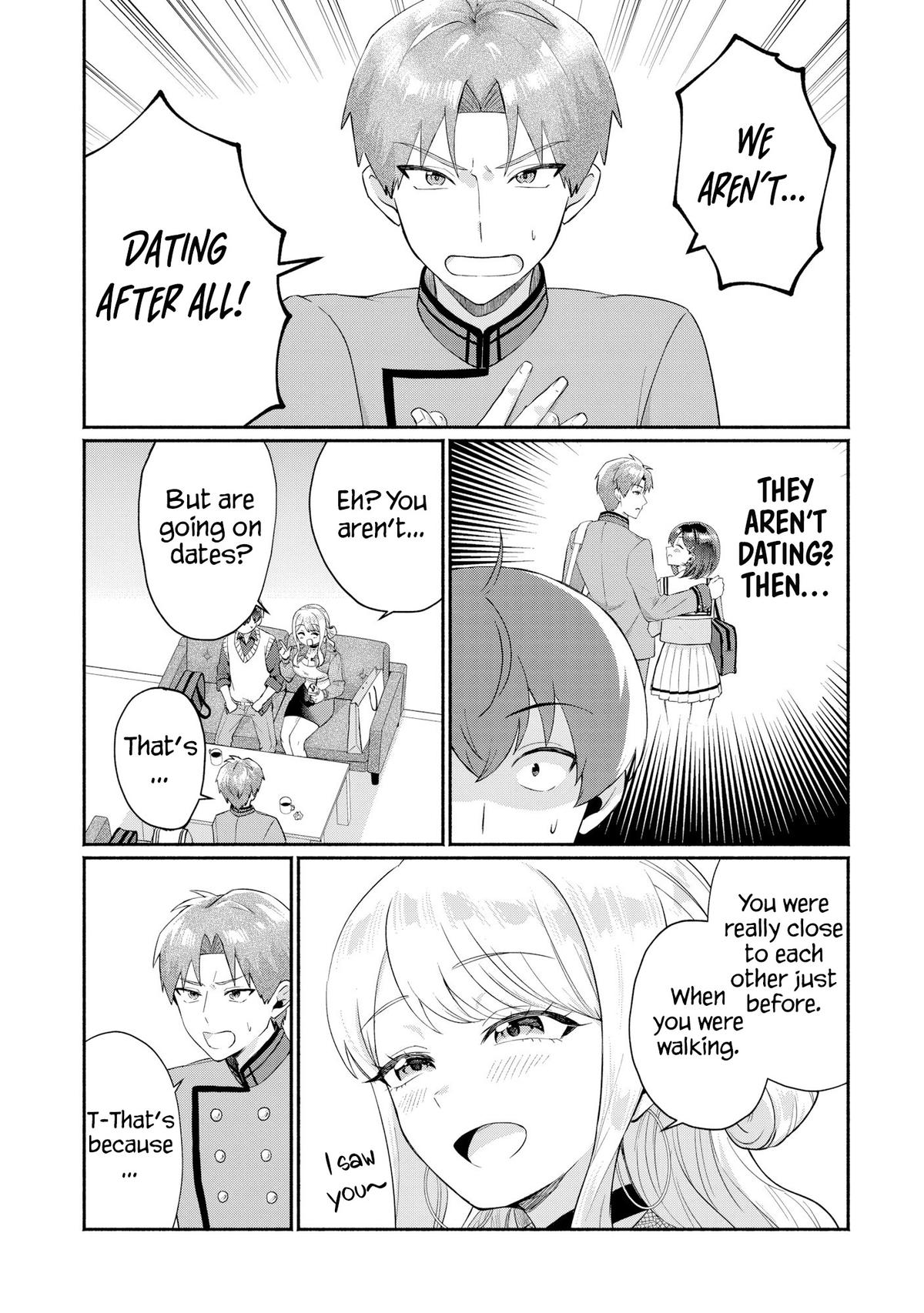 Douyara Ore wa Imadoki Gal na Toshiue Osananajimi kara Gekiomo Kanjou wo Mukerareteiru Rashii Chapter 8 - Page 11