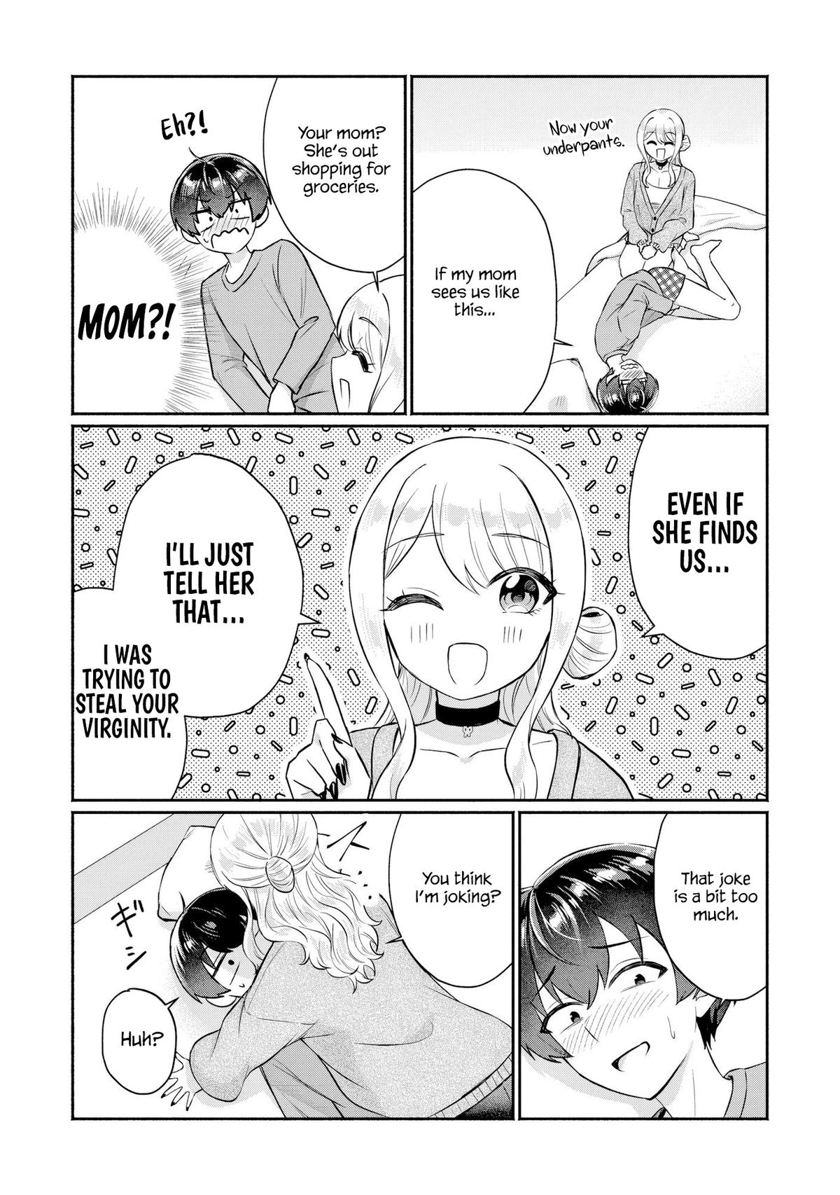 Douyara Ore wa Imadoki Gal na Toshiue Osananajimi kara Gekiomo Kanjou wo Mukerareteiru Rashii Chapter 9 - Page 4