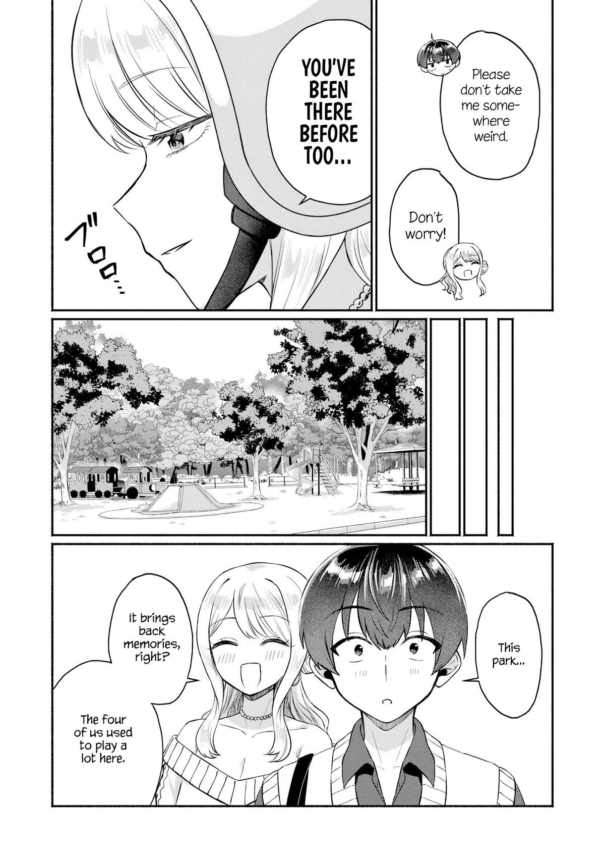 Douyara Ore wa Imadoki Gal na Toshiue Osananajimi kara Gekiomo Kanjou wo Mukerareteiru Rashii Chapter 10 - Page 7