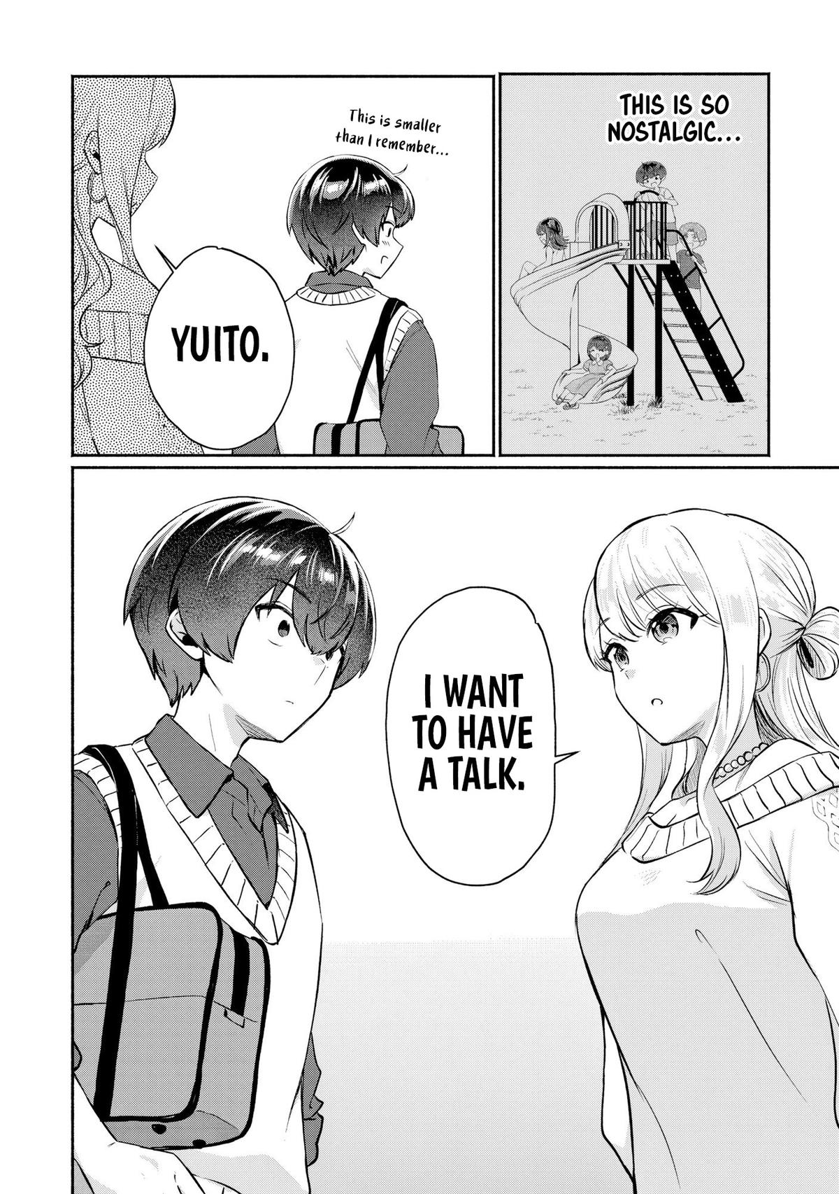 Douyara Ore wa Imadoki Gal na Toshiue Osananajimi kara Gekiomo Kanjou wo Mukerareteiru Rashii Chapter 10 - Page 8