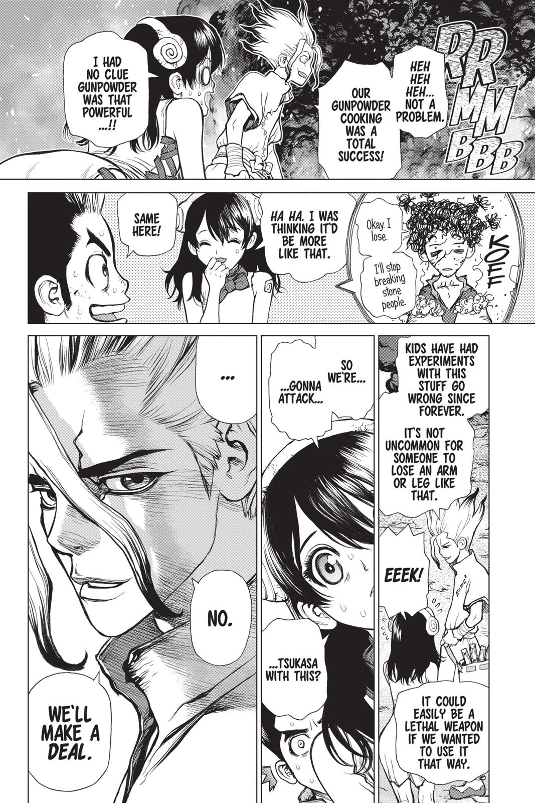 Dr. STONE Chapter 8 - Page 17