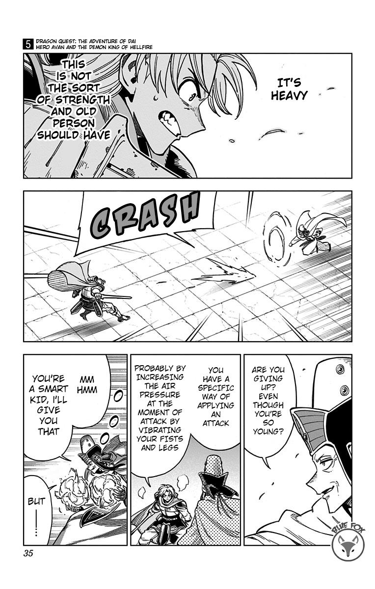 Dragon Quest - The Adventure of Dai - Avan the Brave and the Demon King of Hellfire Chapter 17 - Page 34