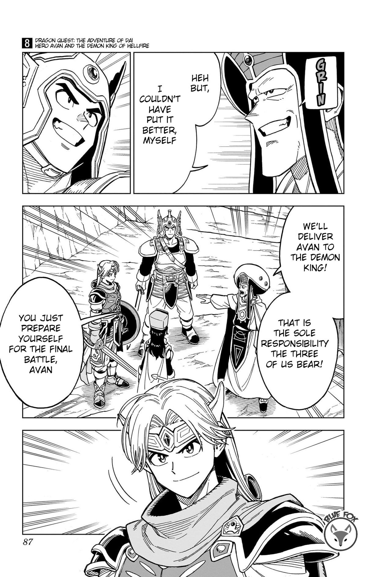 Dragon Quest - The Adventure of Dai - Avan the Brave and the Demon King of Hellfire Chapter 30 - Page 34