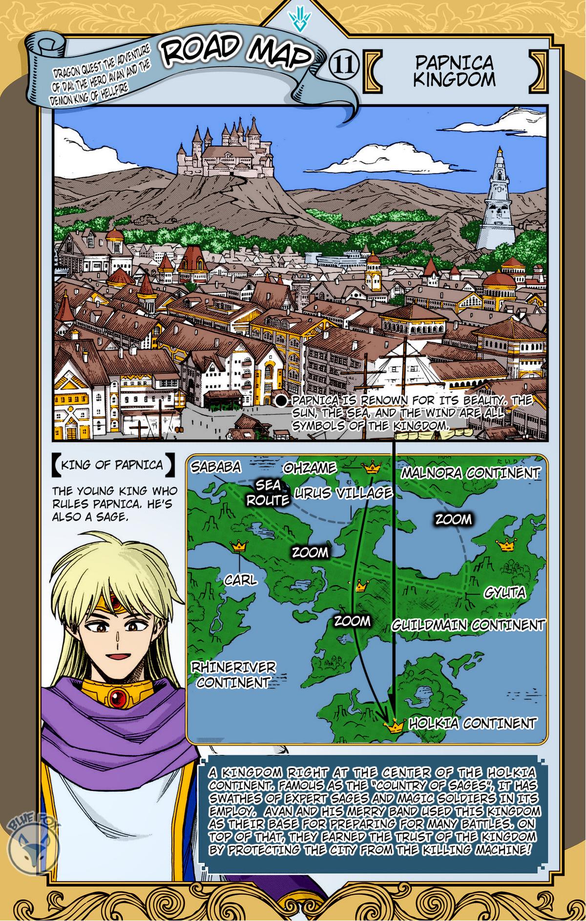Dragon Quest - The Adventure of Dai - Avan the Brave and the Demon King of Hellfire Chapter 32 - Page 46