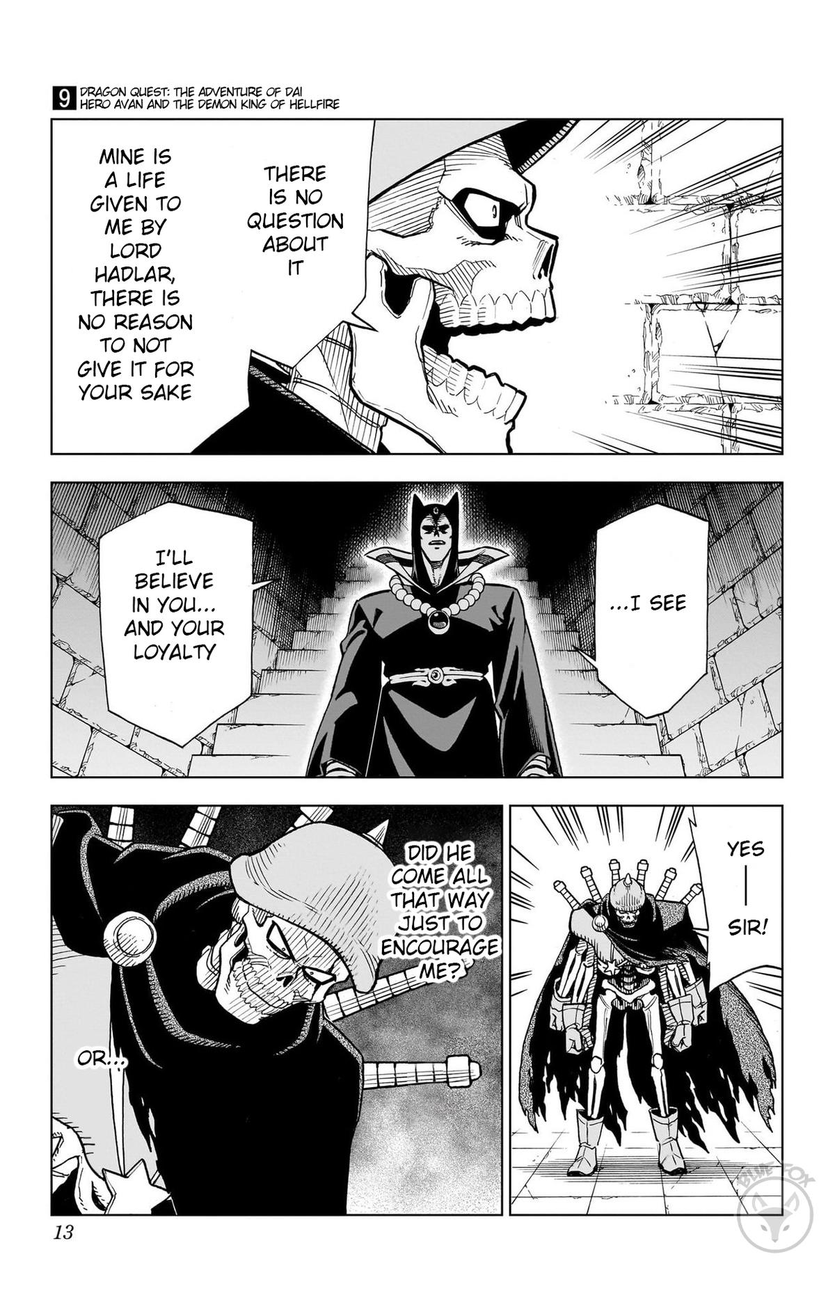 Dragon Quest - The Adventure of Dai - Avan the Brave and the Demon King of Hellfire Chapter 33 - Page 12