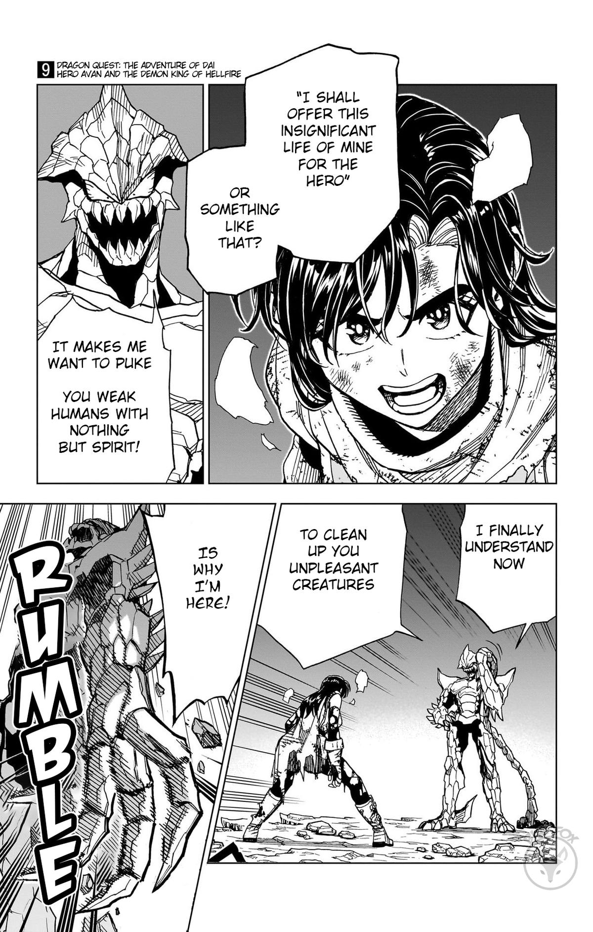 Dragon Quest - The Adventure of Dai - Avan the Brave and the Demon King of Hellfire Chapter 35 - Page 41