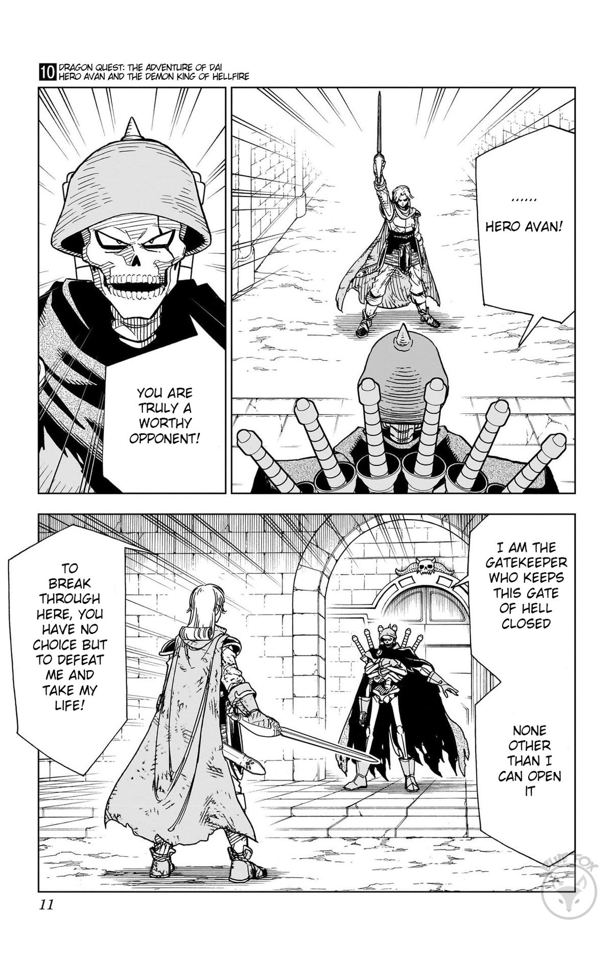 Dragon Quest - The Adventure of Dai - Avan the Brave and the Demon King of Hellfire Chapter 37 - Page 10